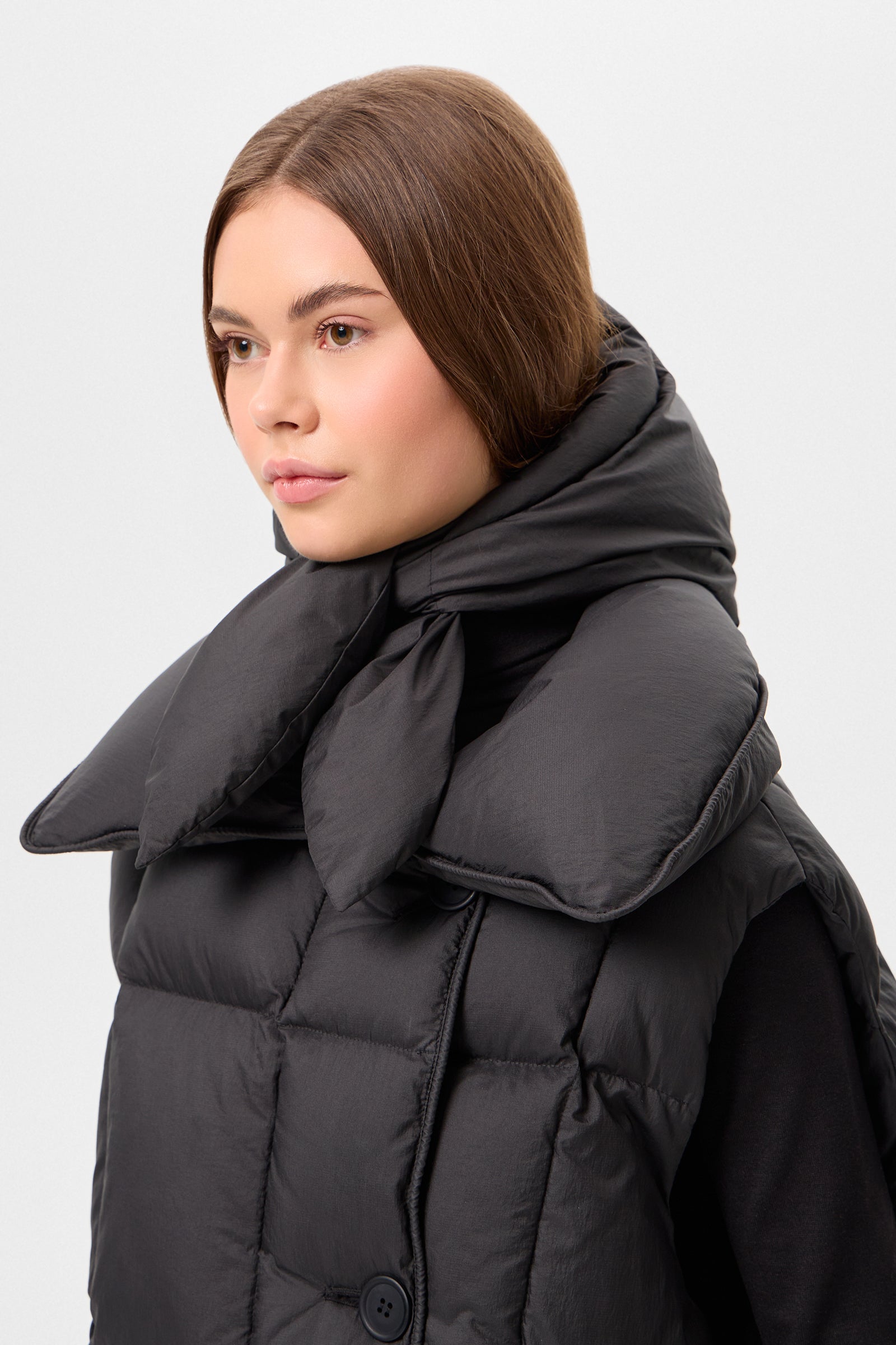 HUSTKA HOOD MICRO BLACK