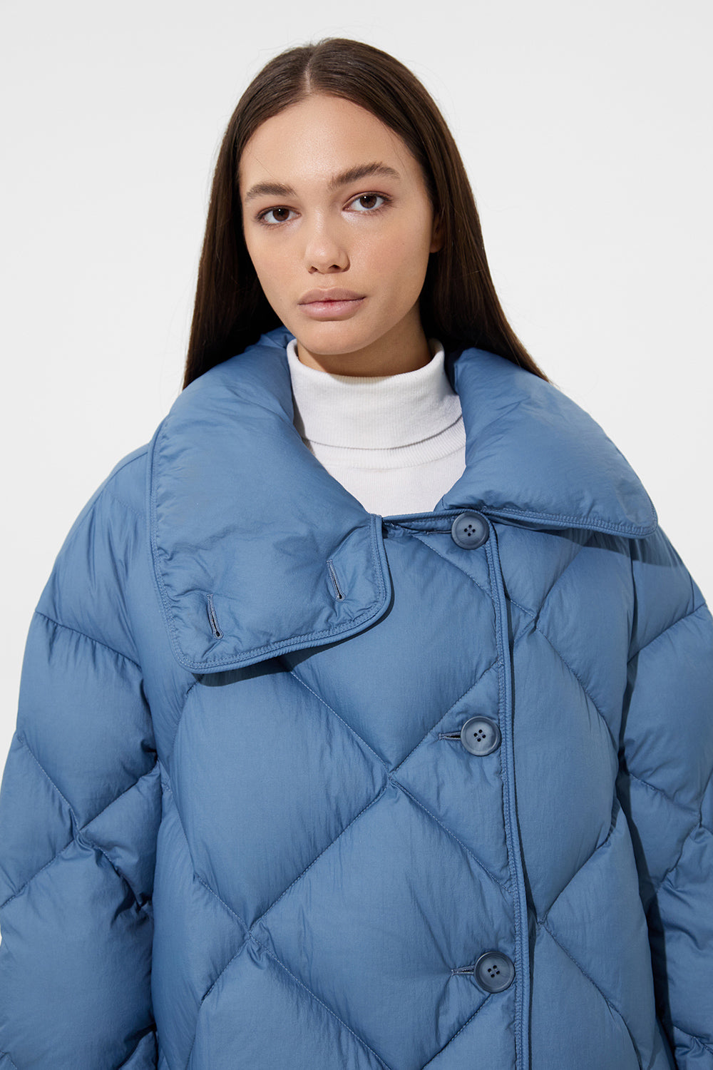 Cozy Queen Jacket Micro Stone Blue