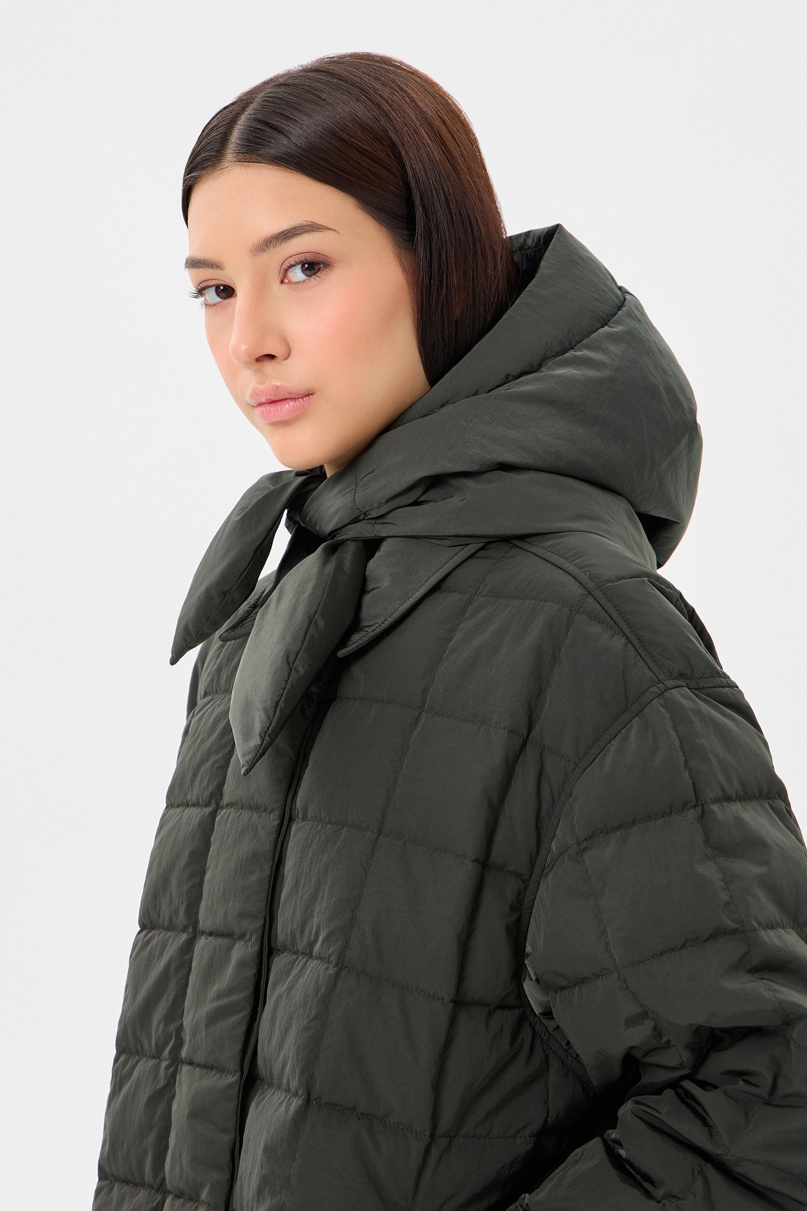 HUSTKA HOOD ENNIO KHAKI