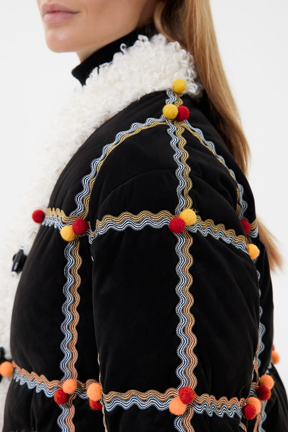 Folk Keptar Jacket Suede Black