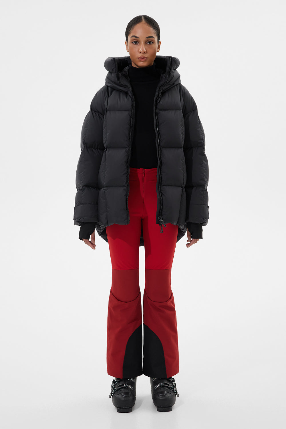 SKI PANTS SHELL RED