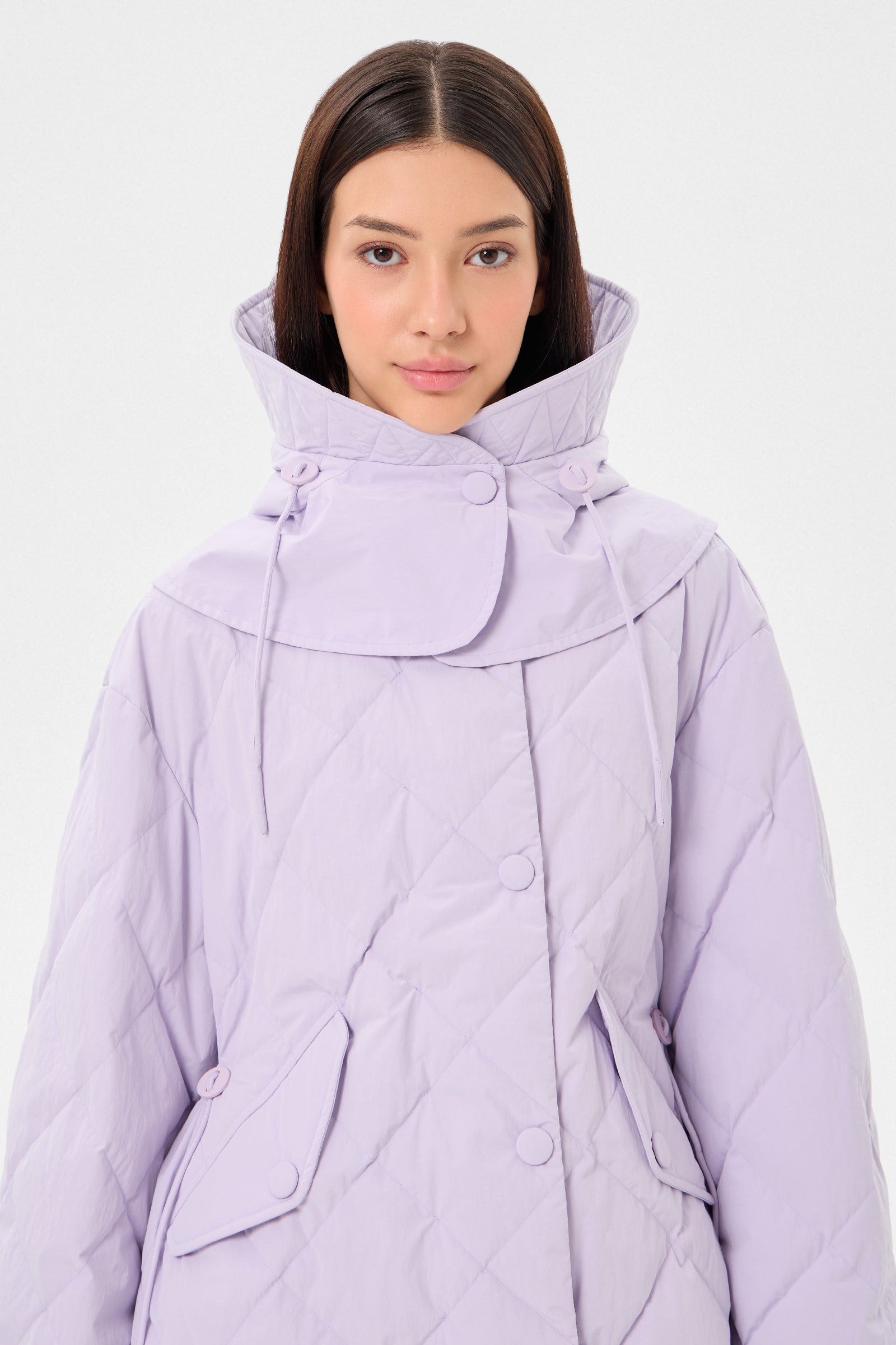 CYCLONE SHORT ENNIO LILAC