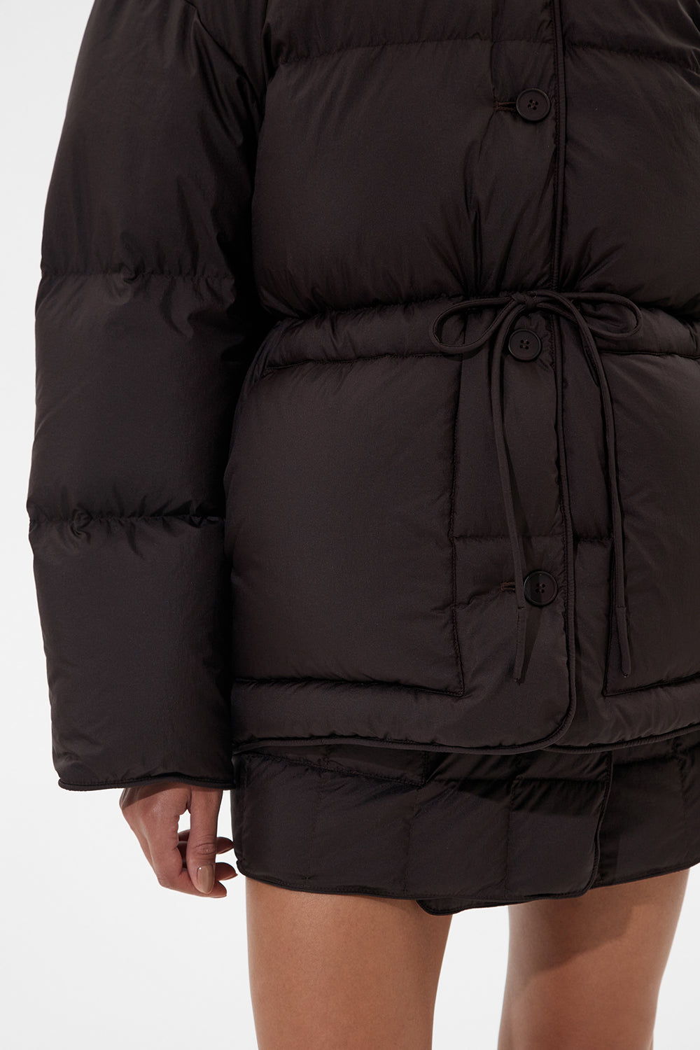 Cozy Michlin Jacket Micro Brown