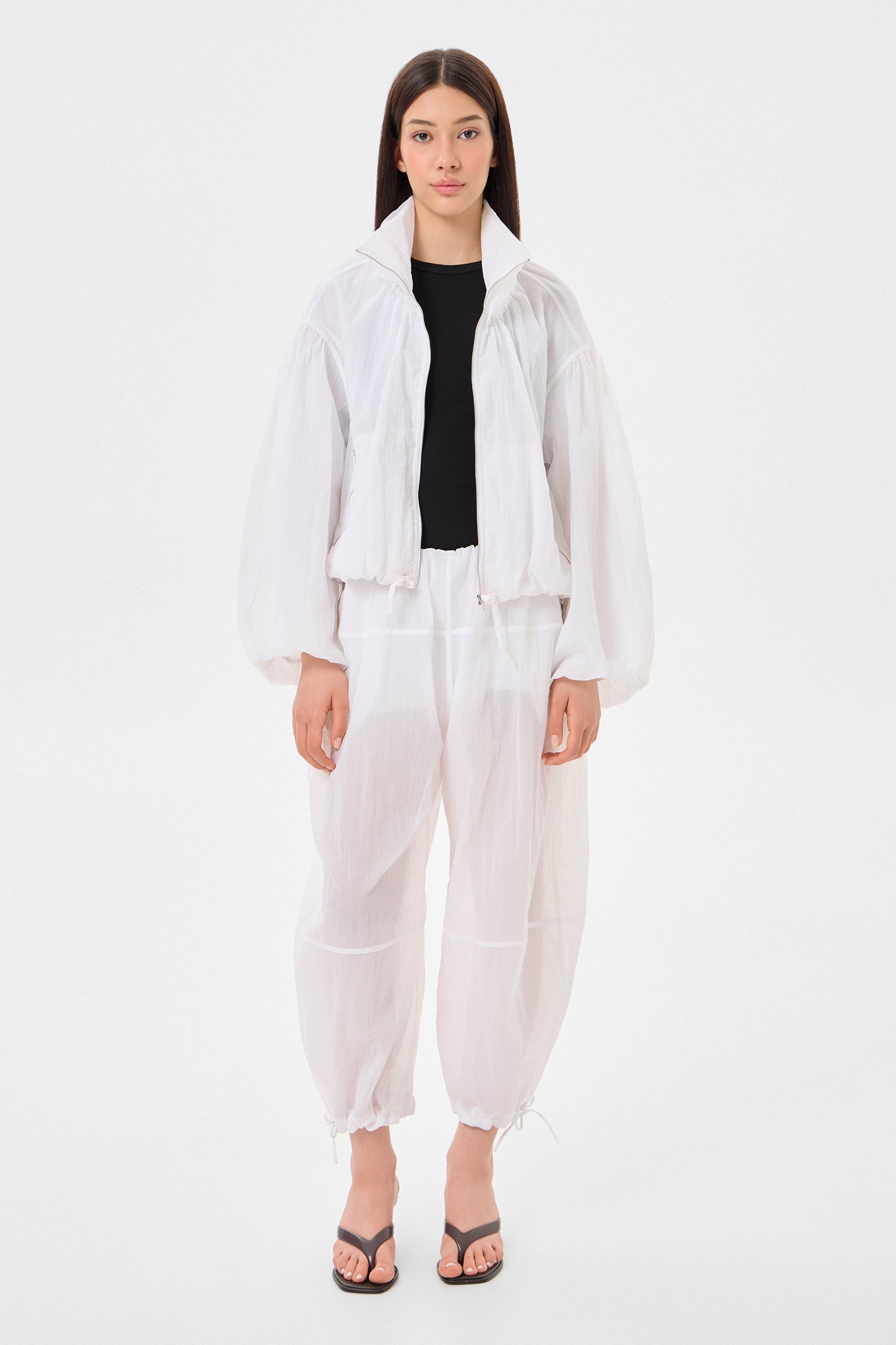 Light Balloon Pants Gaby White