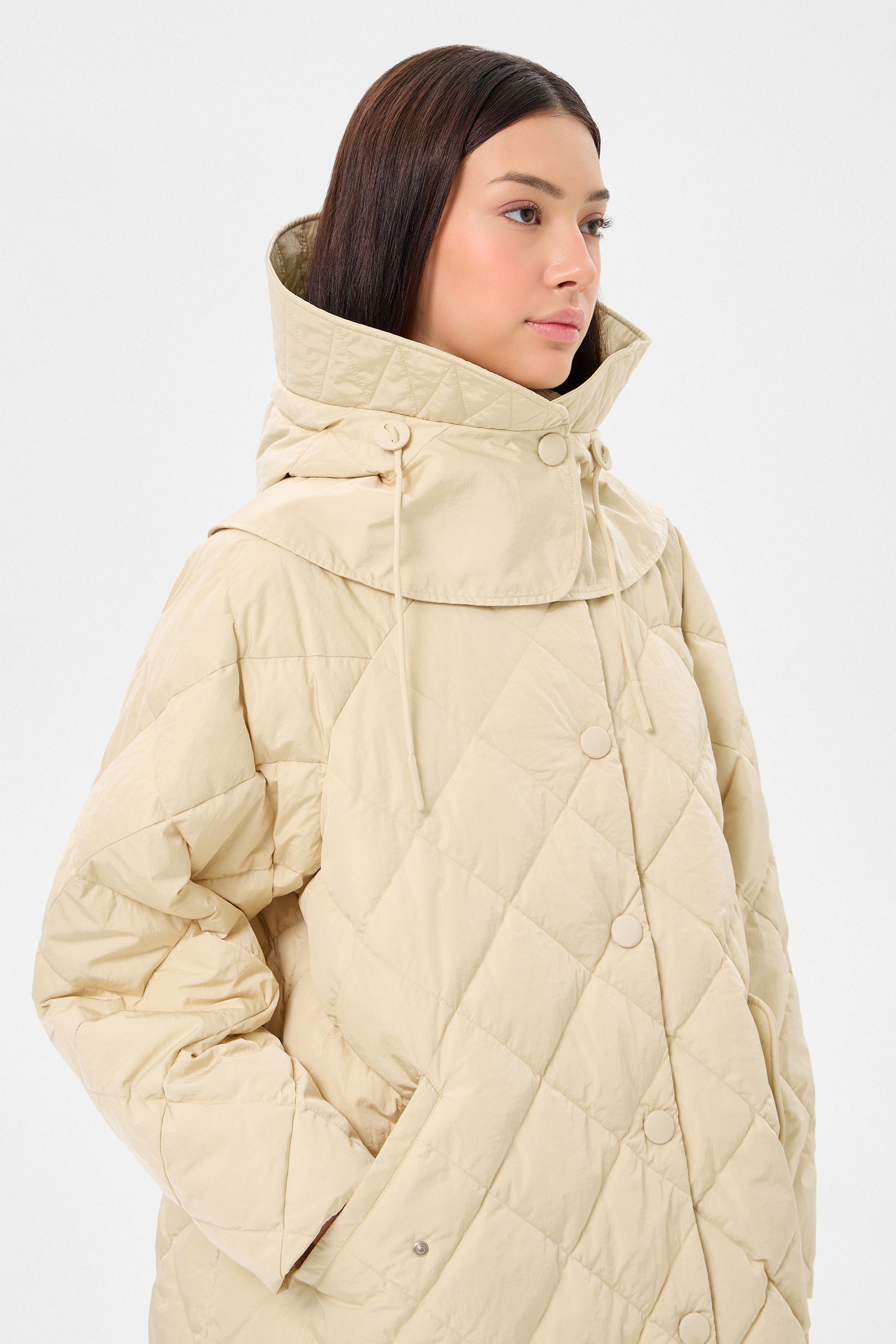 CYCLONE COAT ENNIO BEIGE