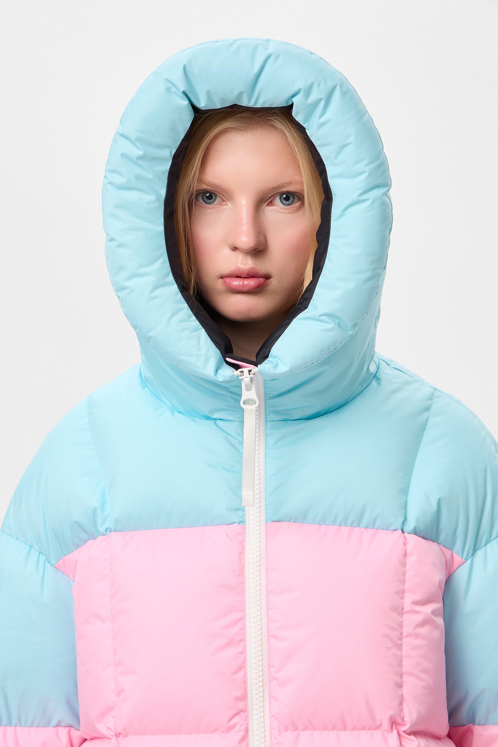 DOUBLE APRES SKI WENDY JACKET TEC AQUA + PINK
