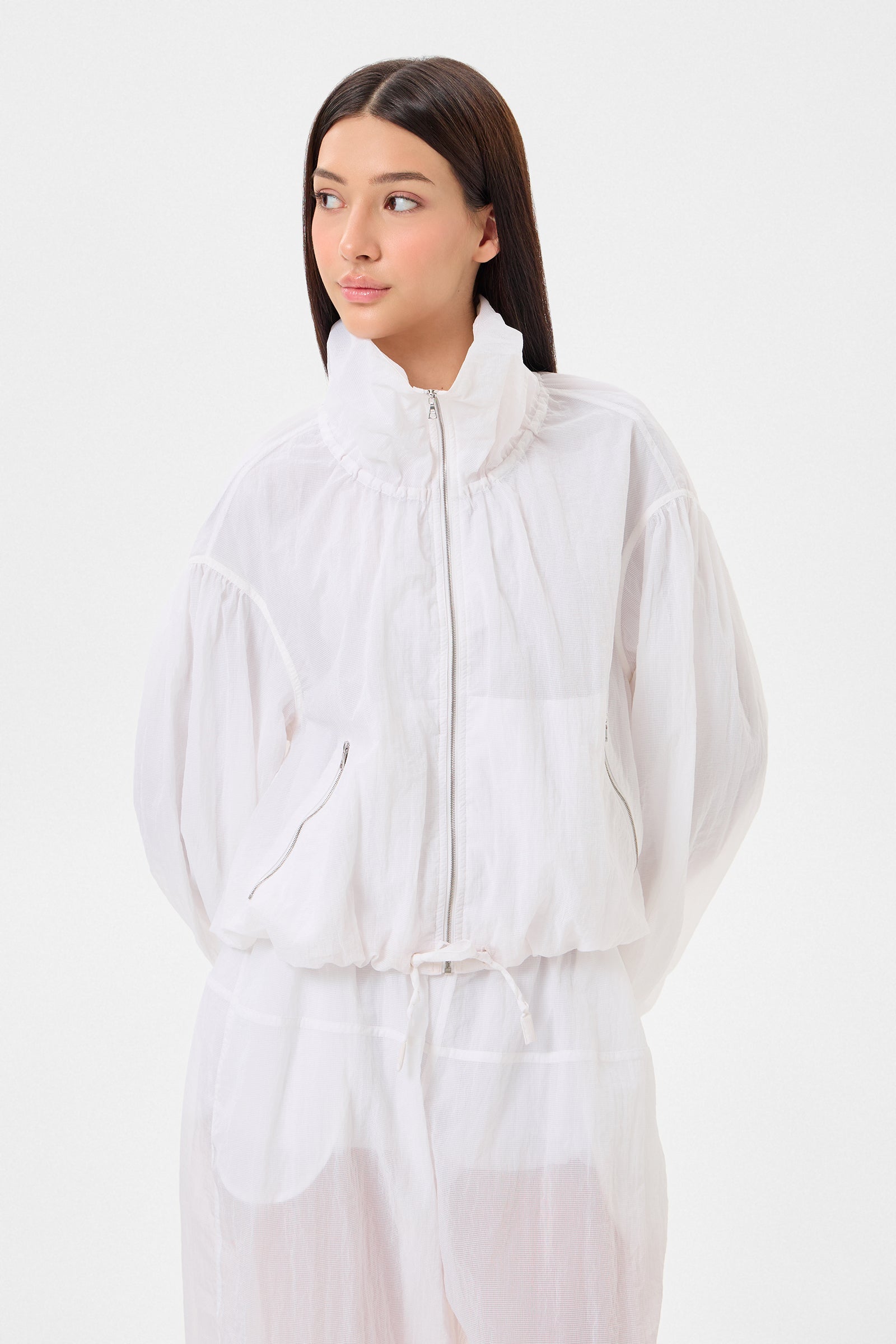 Light Bloom Jacket Gaby White