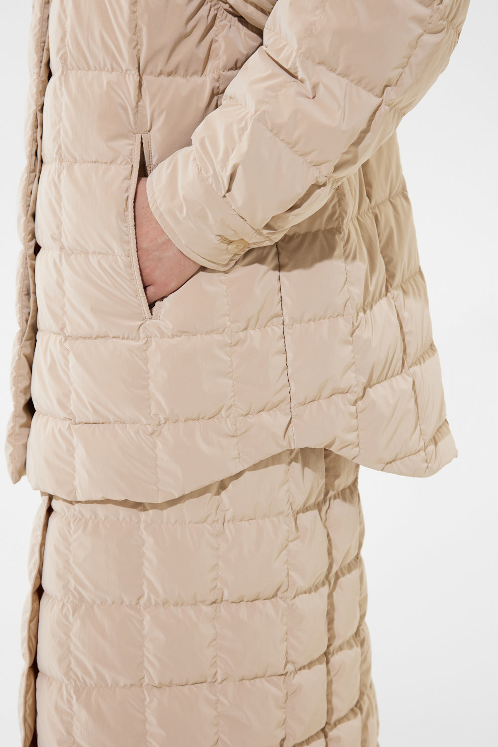 Kalik Down Shirt Powder Ivory