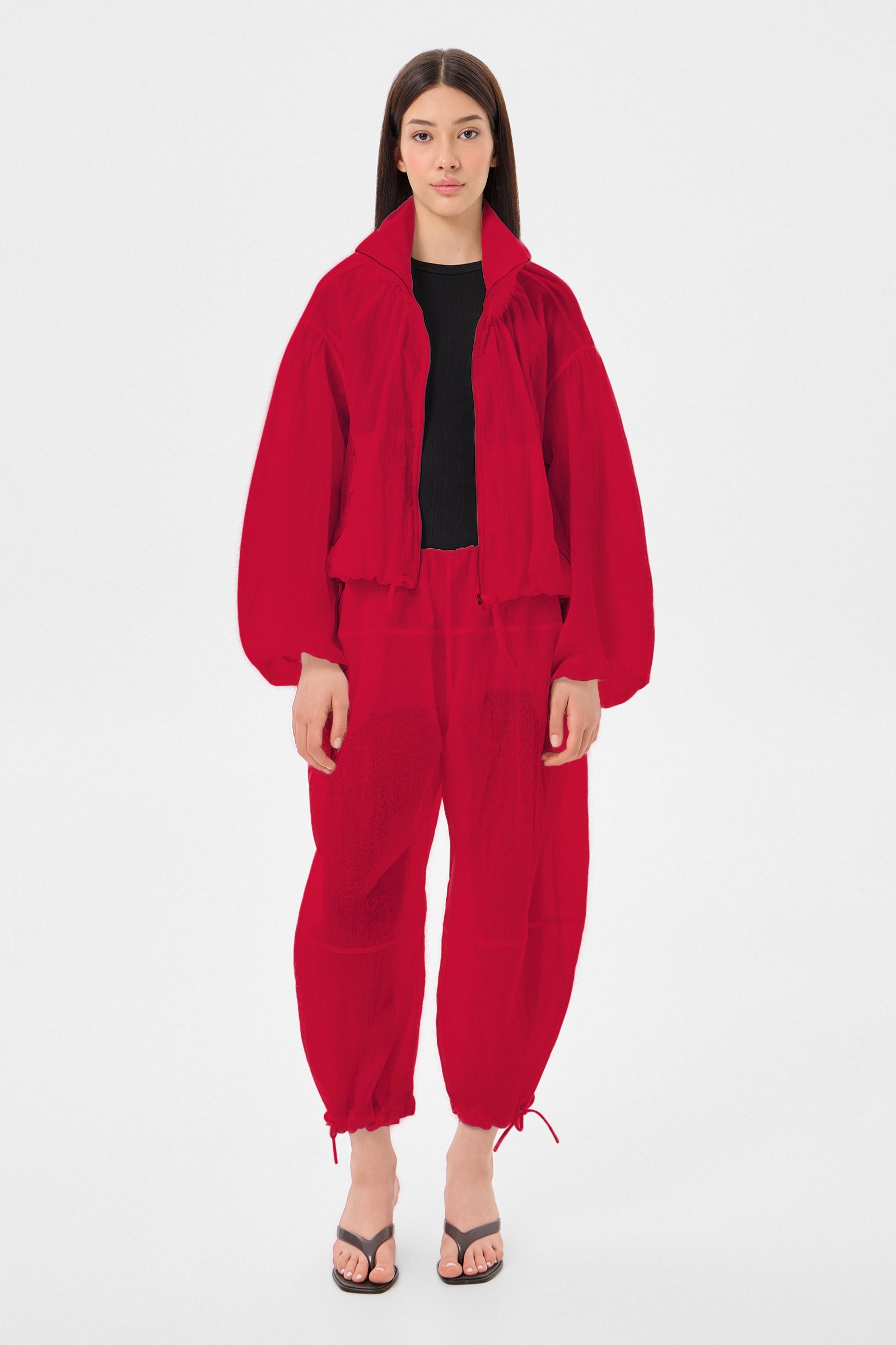 Light Ballon Pants Gaby Red