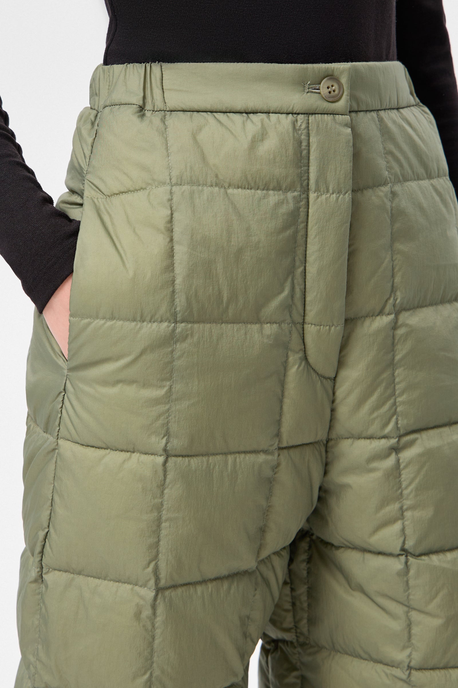 DUNNO PANTS MICRO OLIVE GREEN