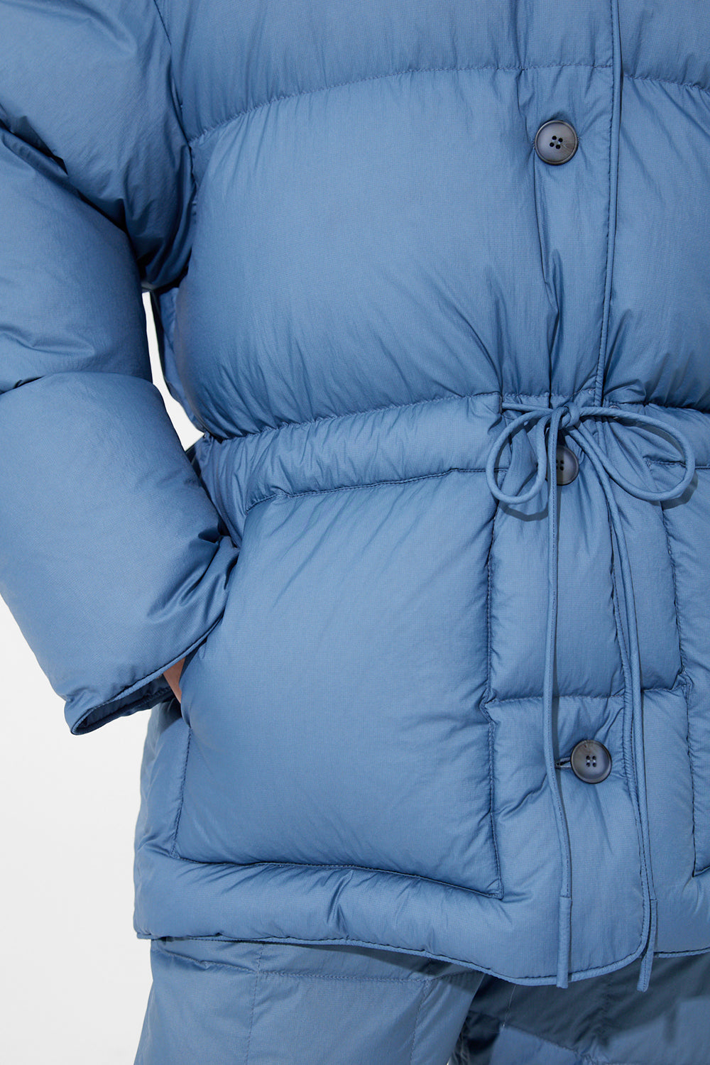 Cozy Michlin Jacket Micro Stone Blue
