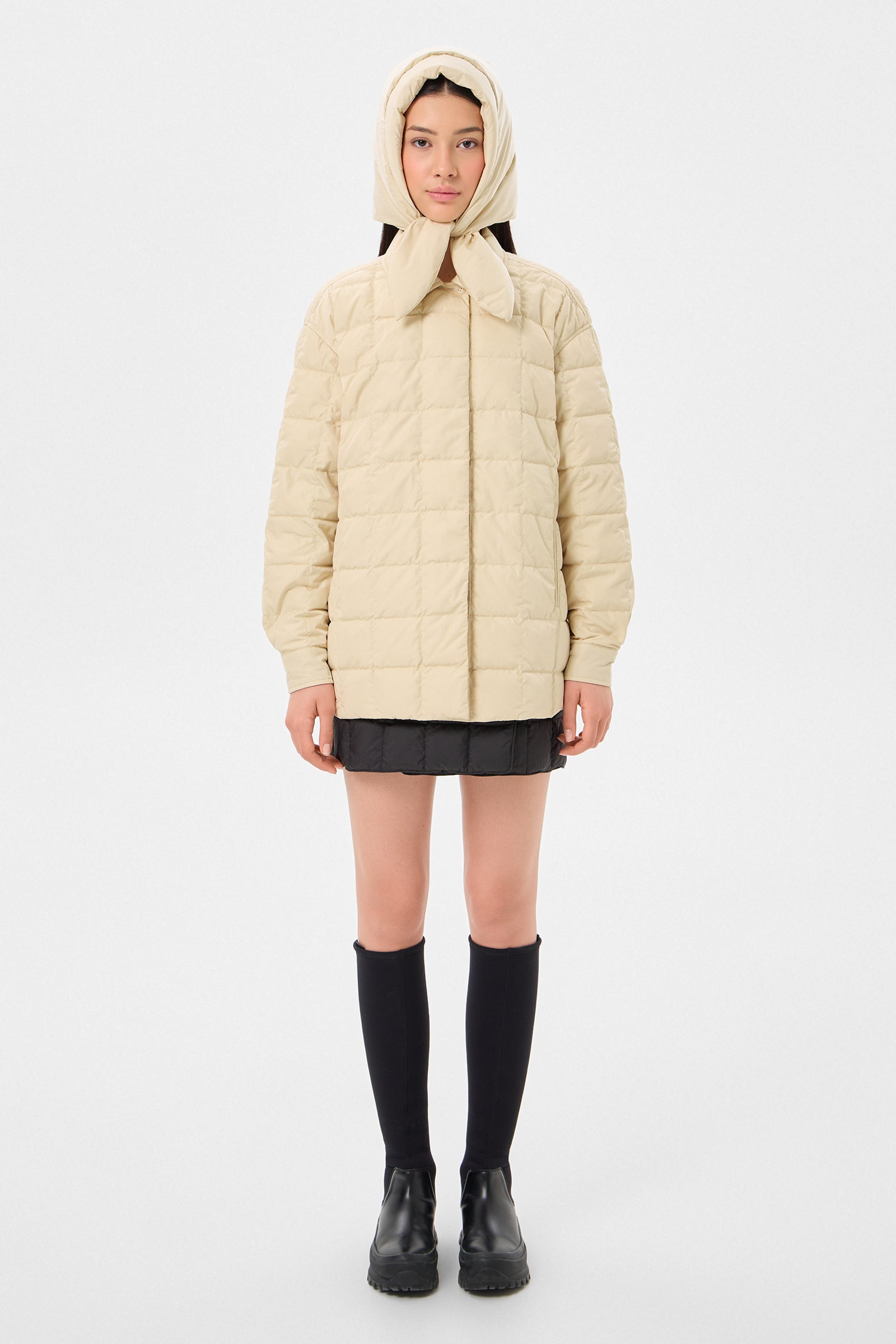 HUSTKA HOOD ENNIO BEIGE