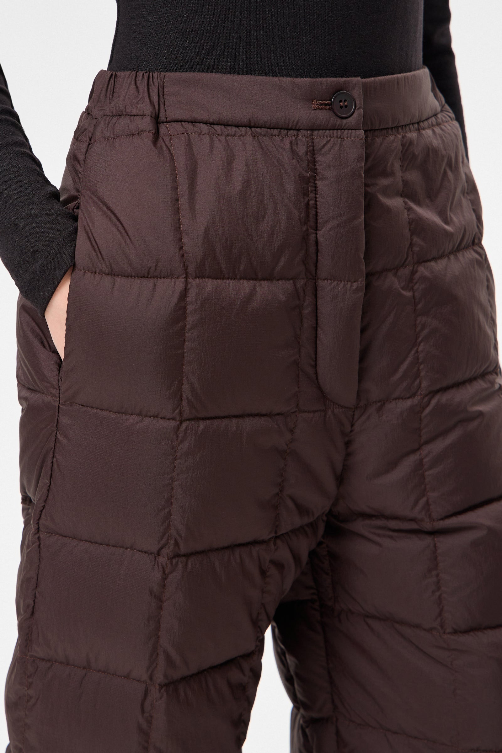 DUNNO PANTS MICRO BROWN