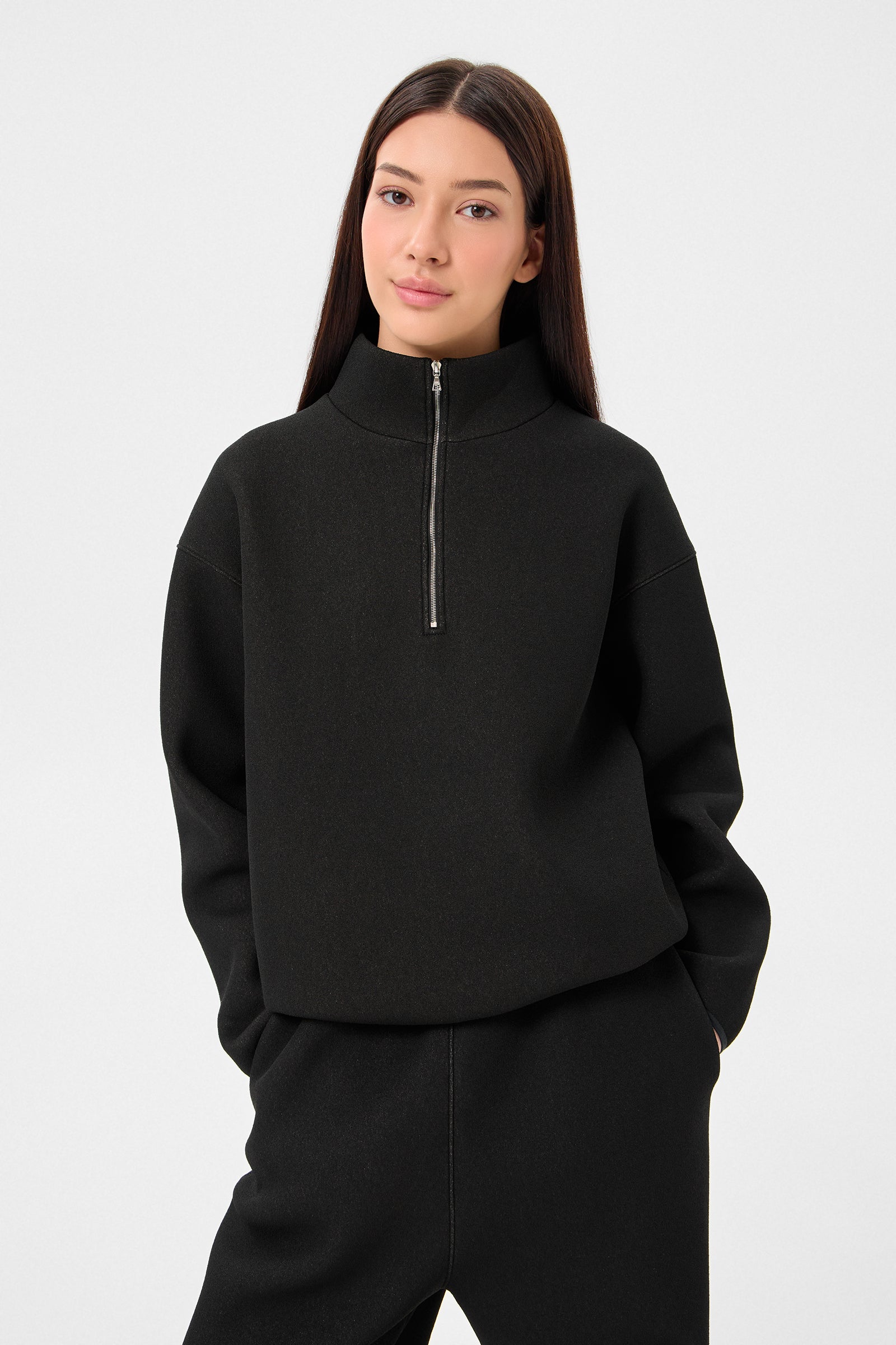 Rocky Half Zip Foam Black
