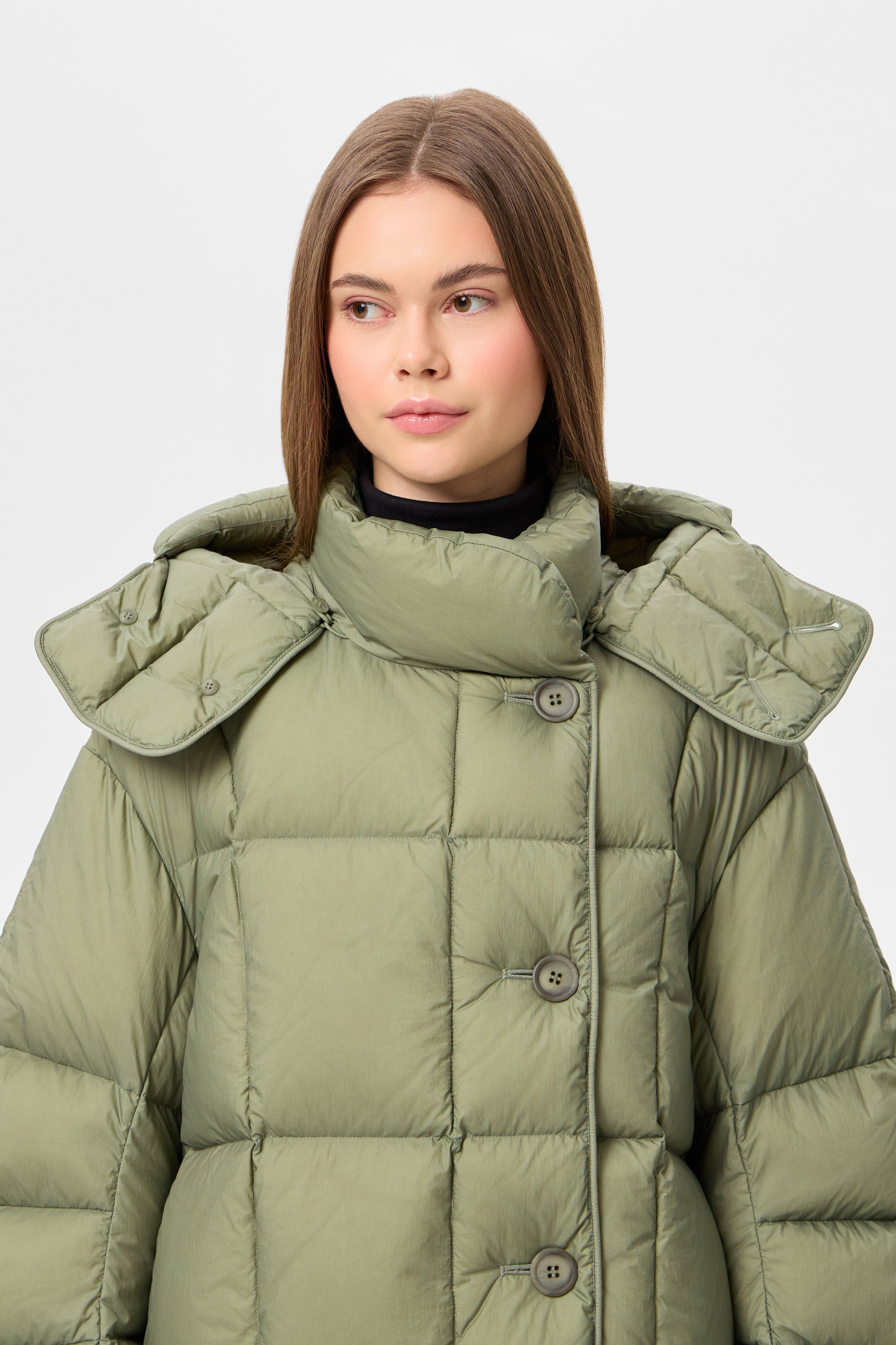 COZY NIMBO JACKET MICRO OLIVE GREEN