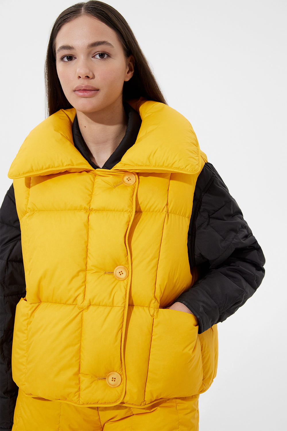 Cozy Vest Micro Yellow