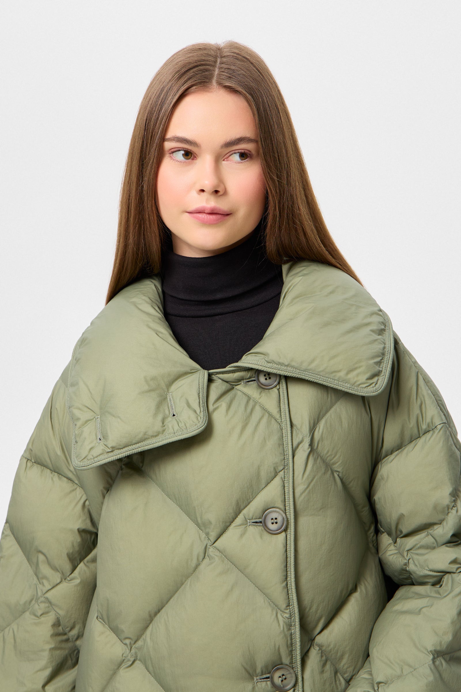 COZY QUEEN MICRO OLIVE GREEN