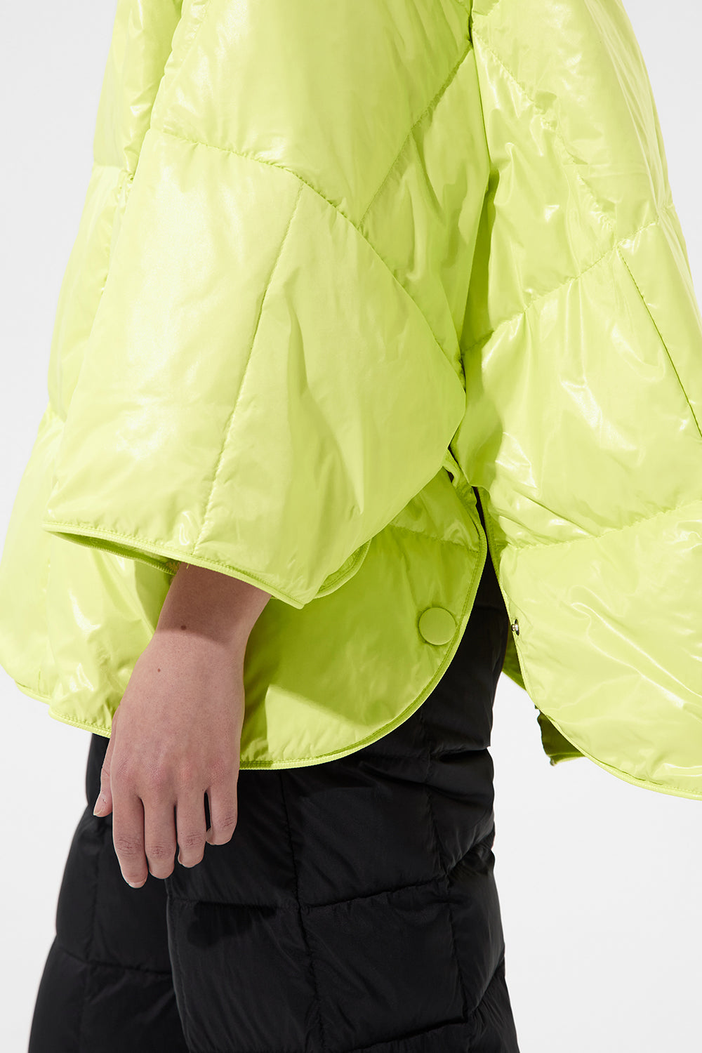 Poncho Silky Lime