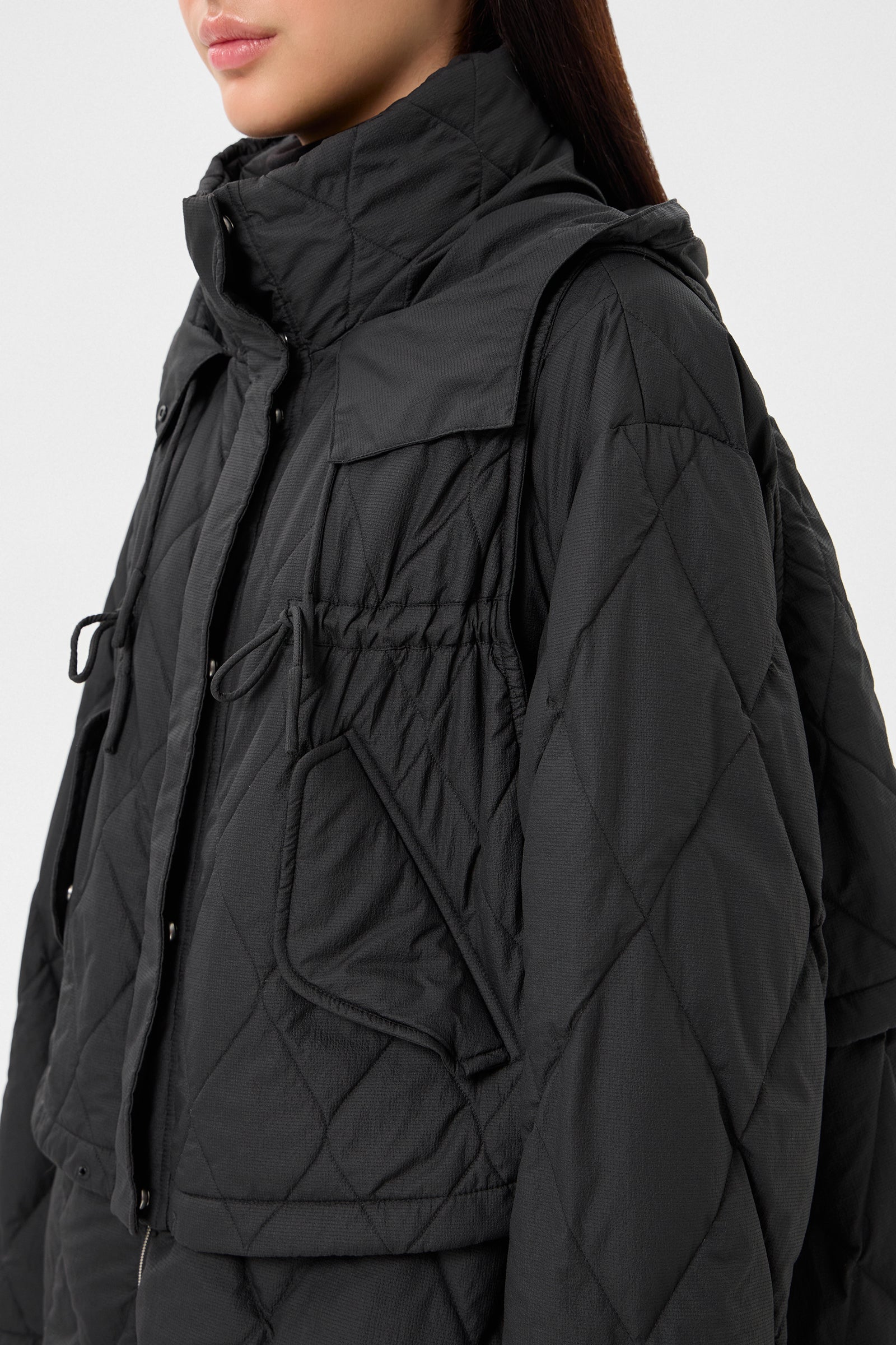 EMBER COAT KETCHUP BLACK