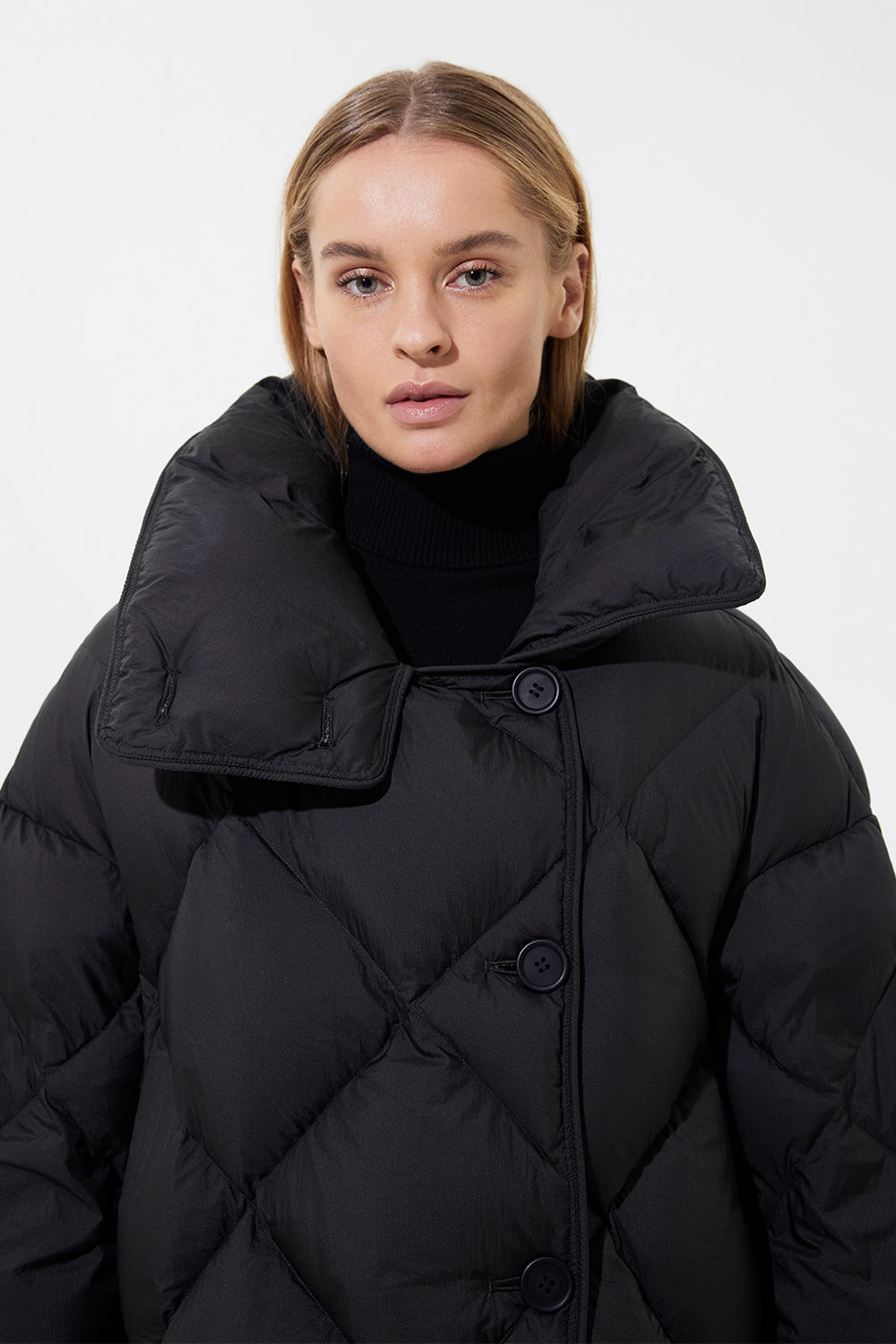 Cozy Queen Jacket Micro Black