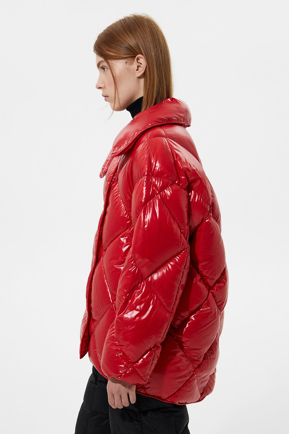 Queen Jacket Silky Red