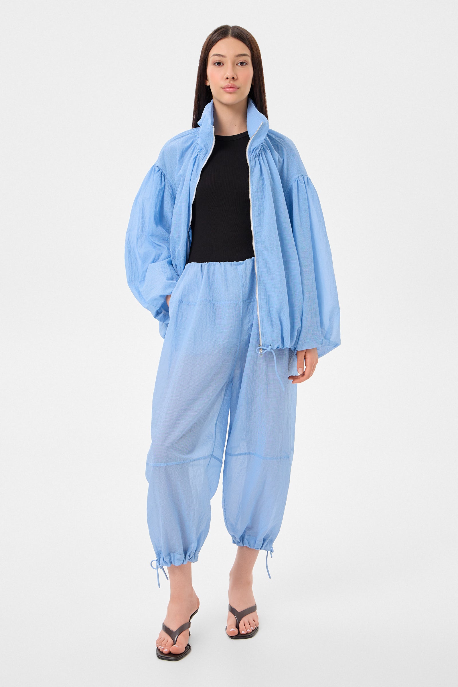 Light Ballon Pants Gaby Blue