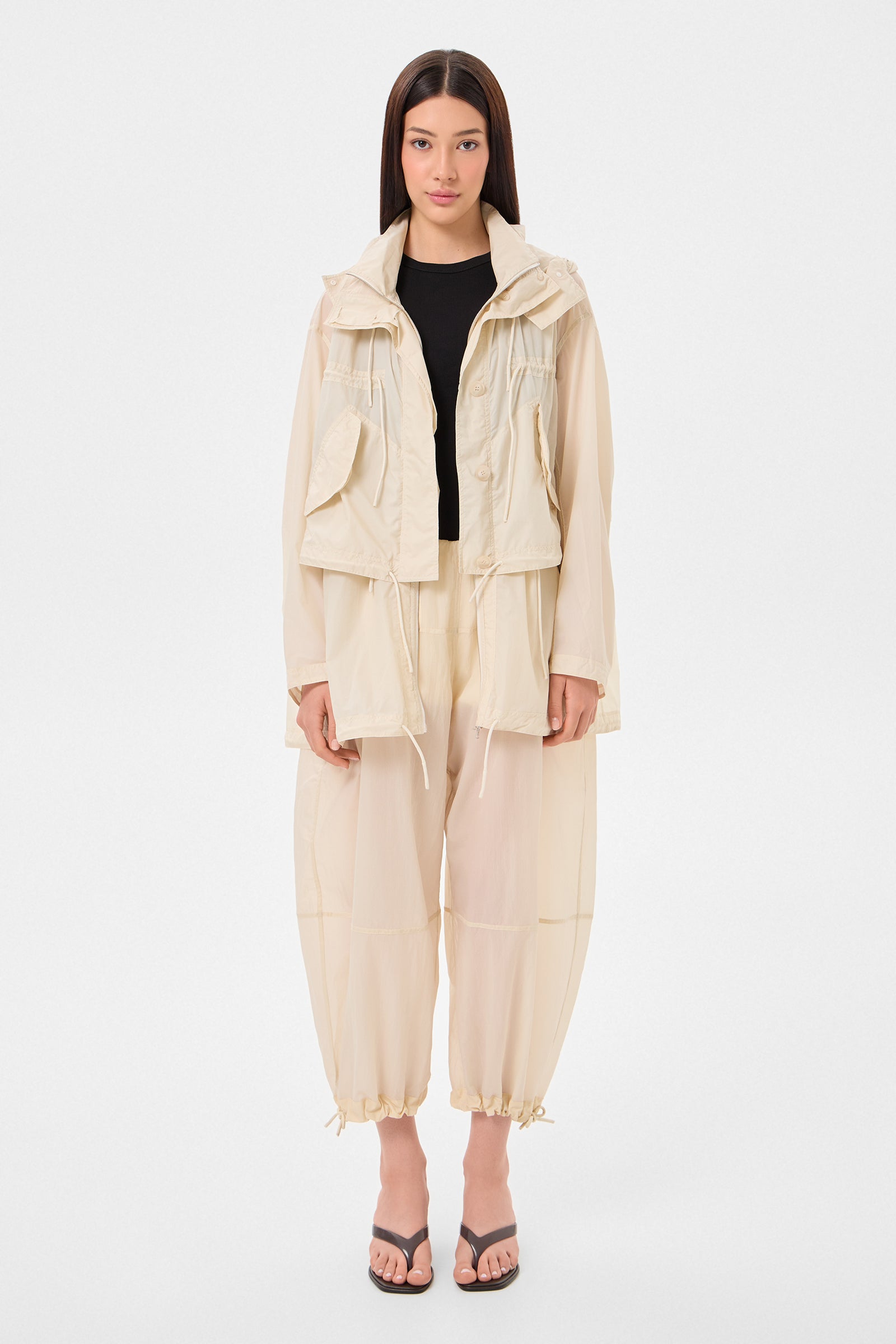 Light Ballon Pants Ketchup Beige