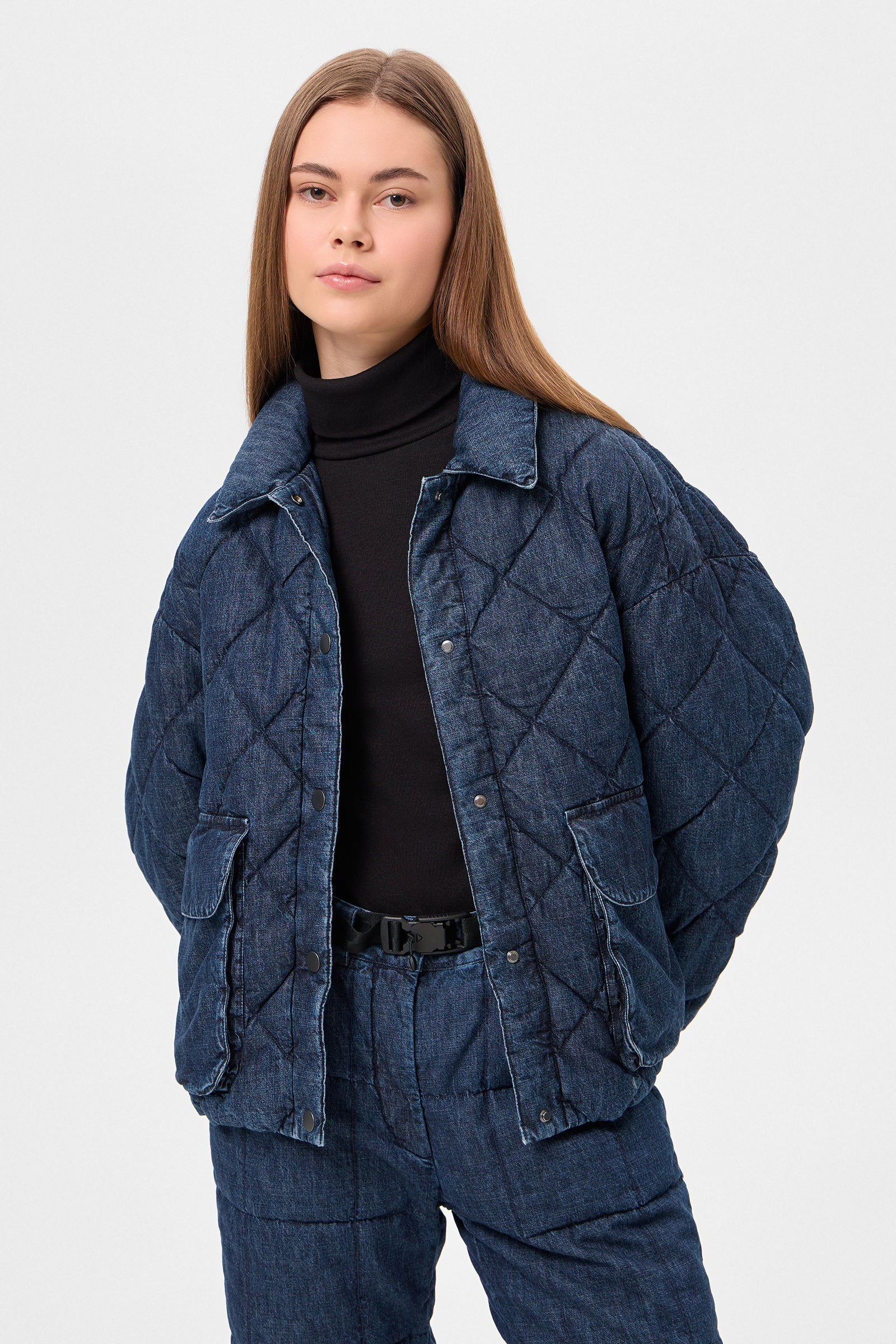 DENIM BLAZE JACKET BLUE