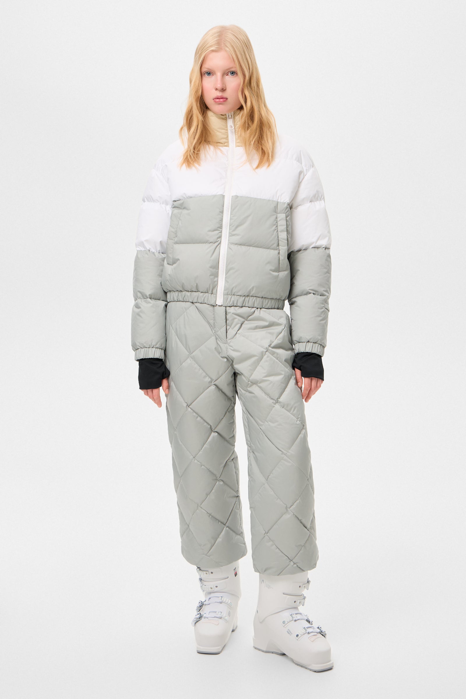 MULTI APRES SKI COOL JACKET TEC BEIGE + WHITE + GREY
