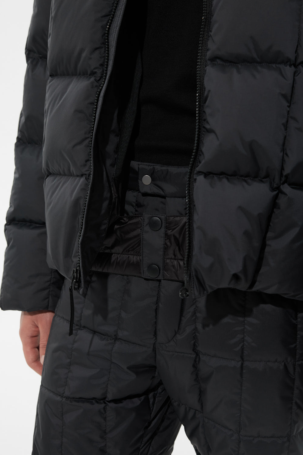 Apres Ski Shorts Jacket Man Tec Black