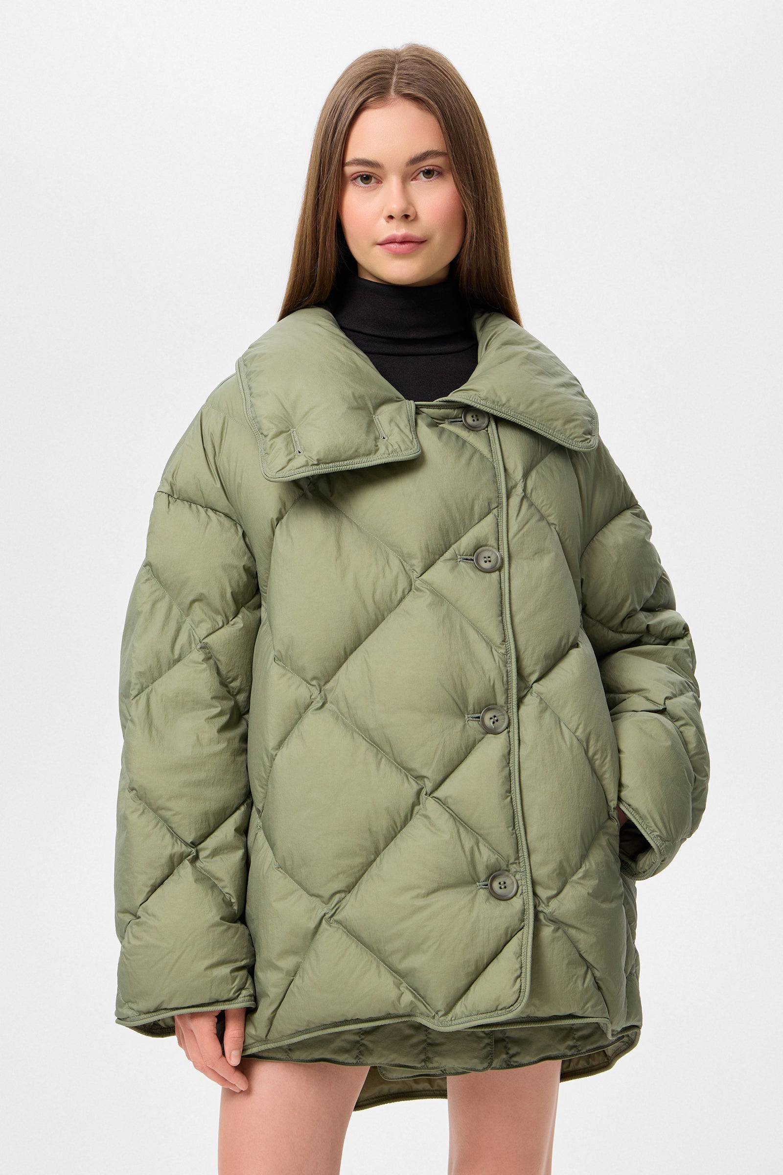 COZY QUEEN MICRO OLIVE GREEN