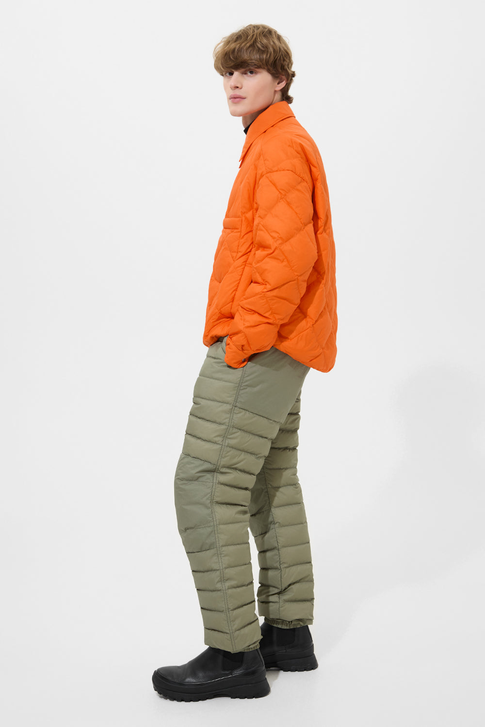 Blaze Jacket Man Micro Orange
