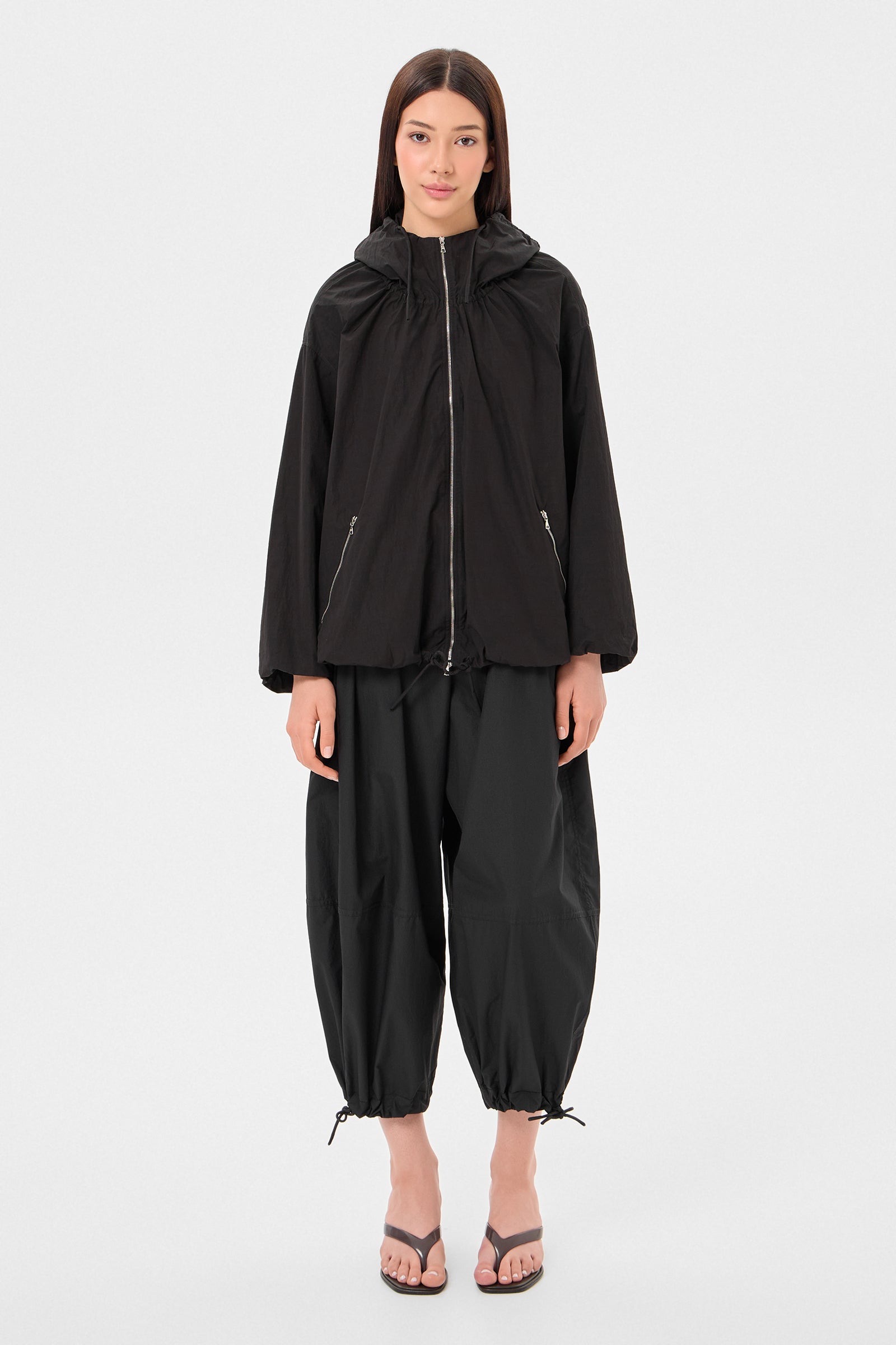Light Ballon Pants Ketchup Black