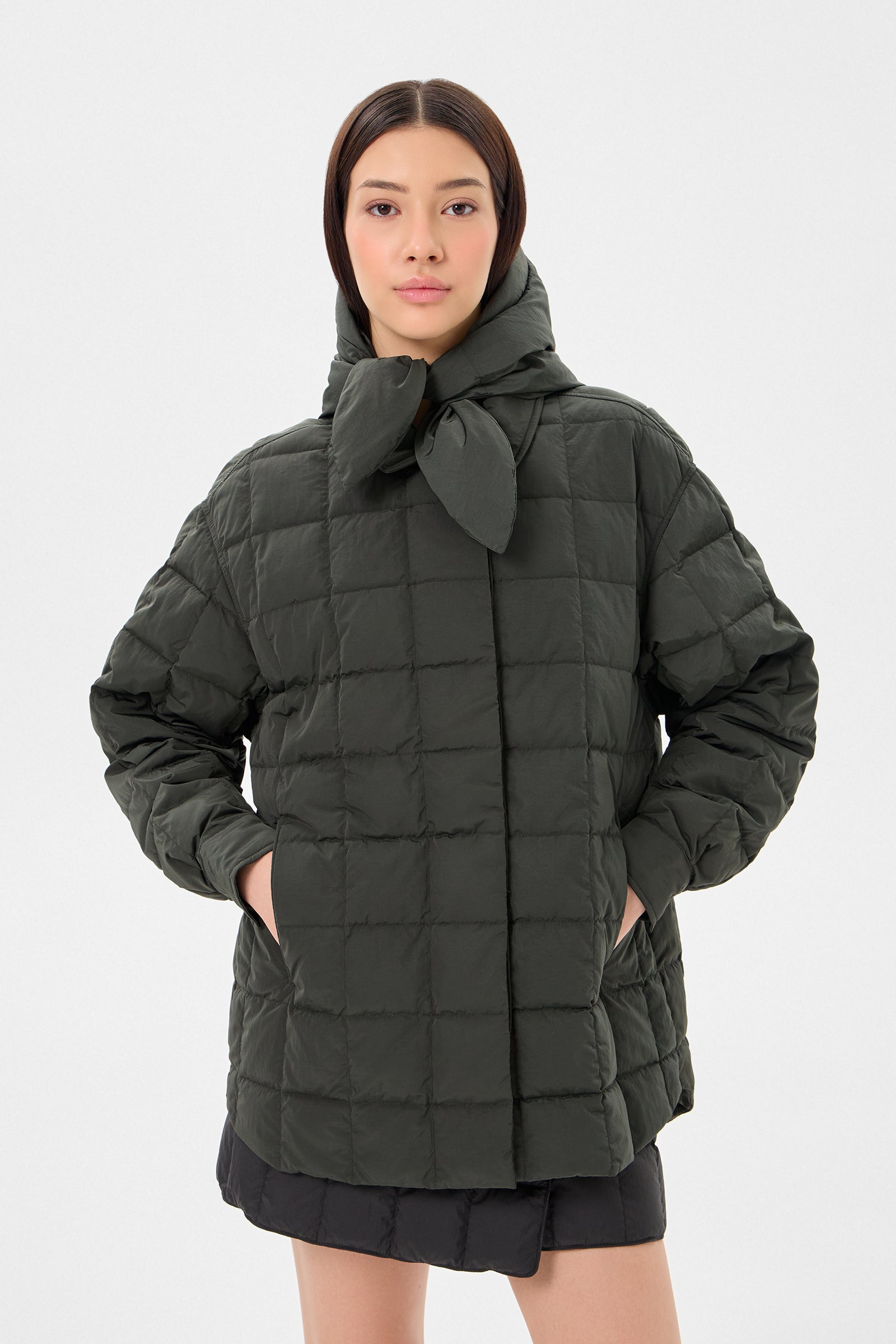 HUSTKA HOOD ENNIO KHAKI