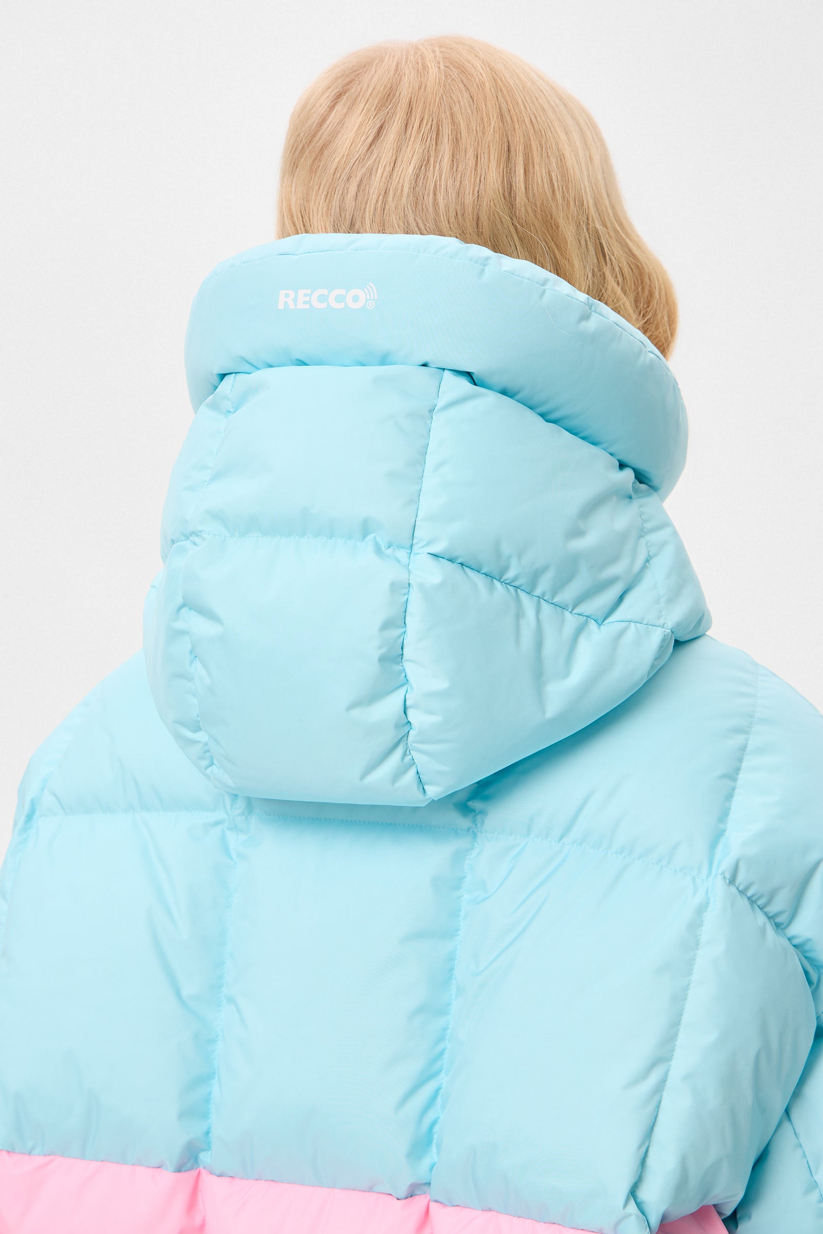DOUBLE APRES SKI WENDY JACKET TEC AQUA + PINK