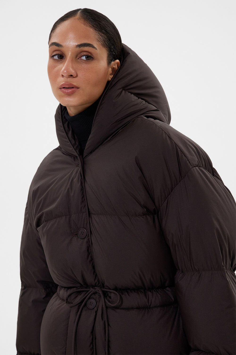 Cozy Michlin Jacket Micro Brown