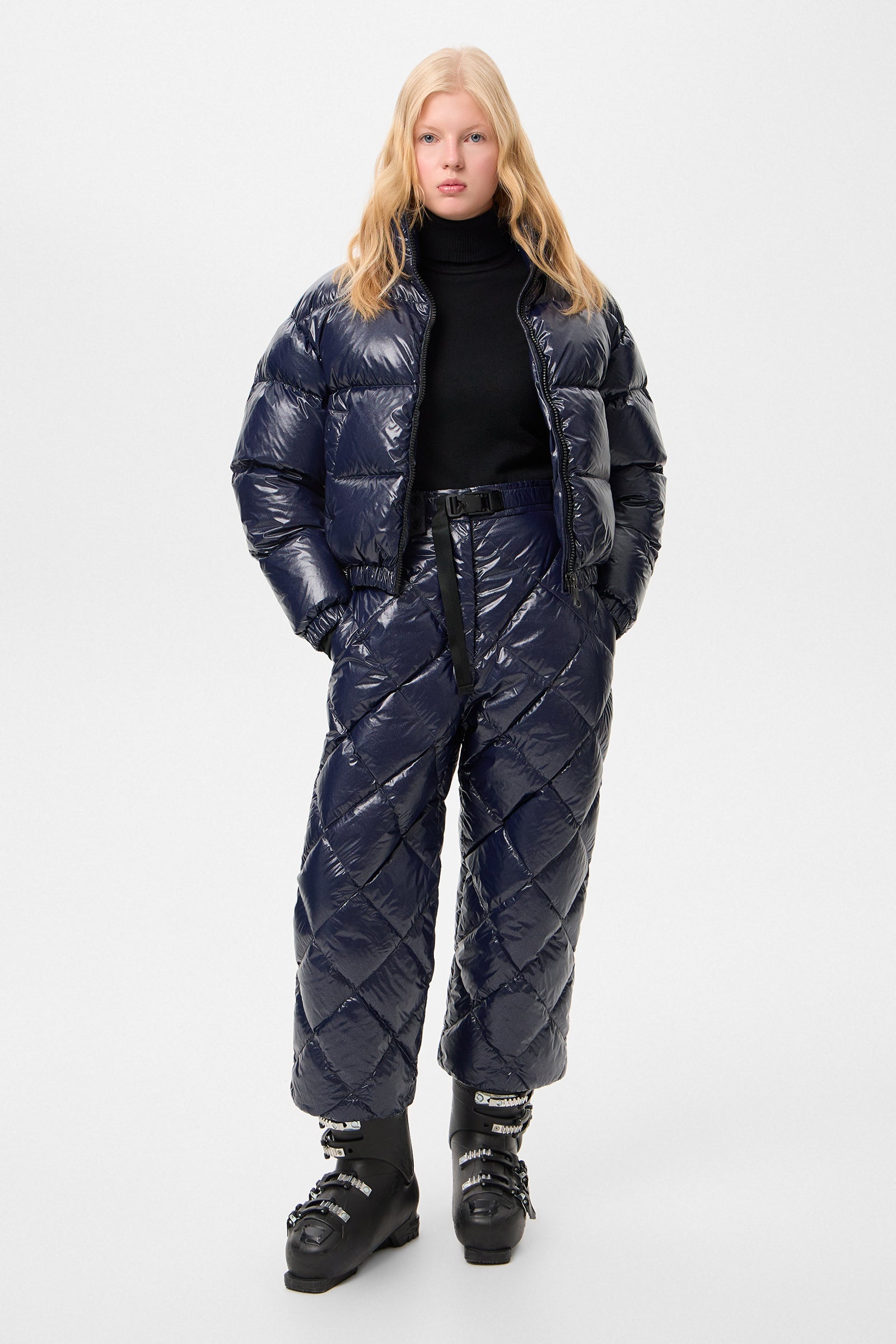 APRES SKI DUNNO PANTS GLITTER NAVY