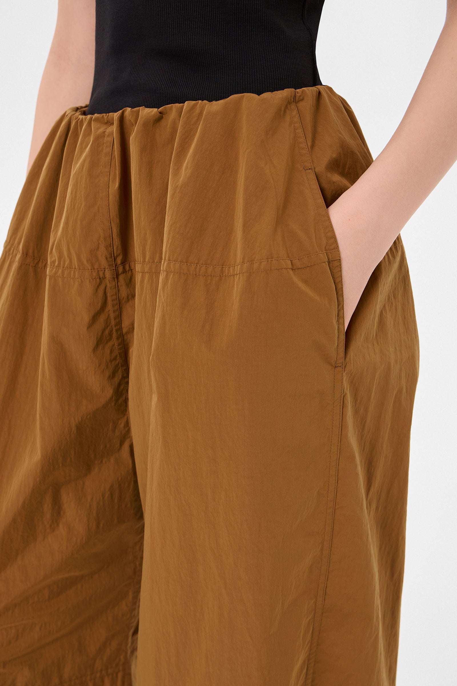 Light Ballon Pants Scooter Caramel