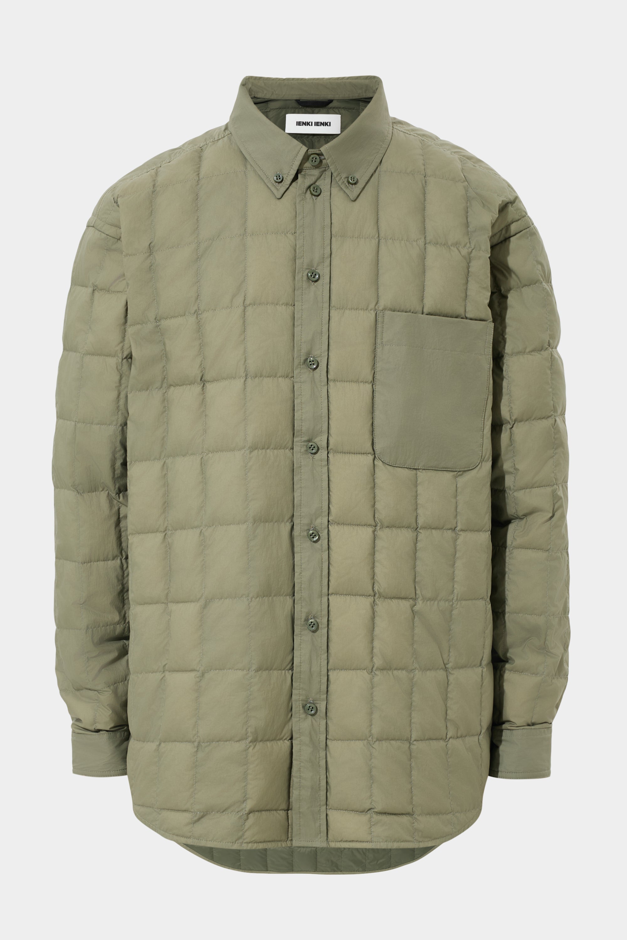 KALIK SHIRT MAN MICRO OLIVE GREEN