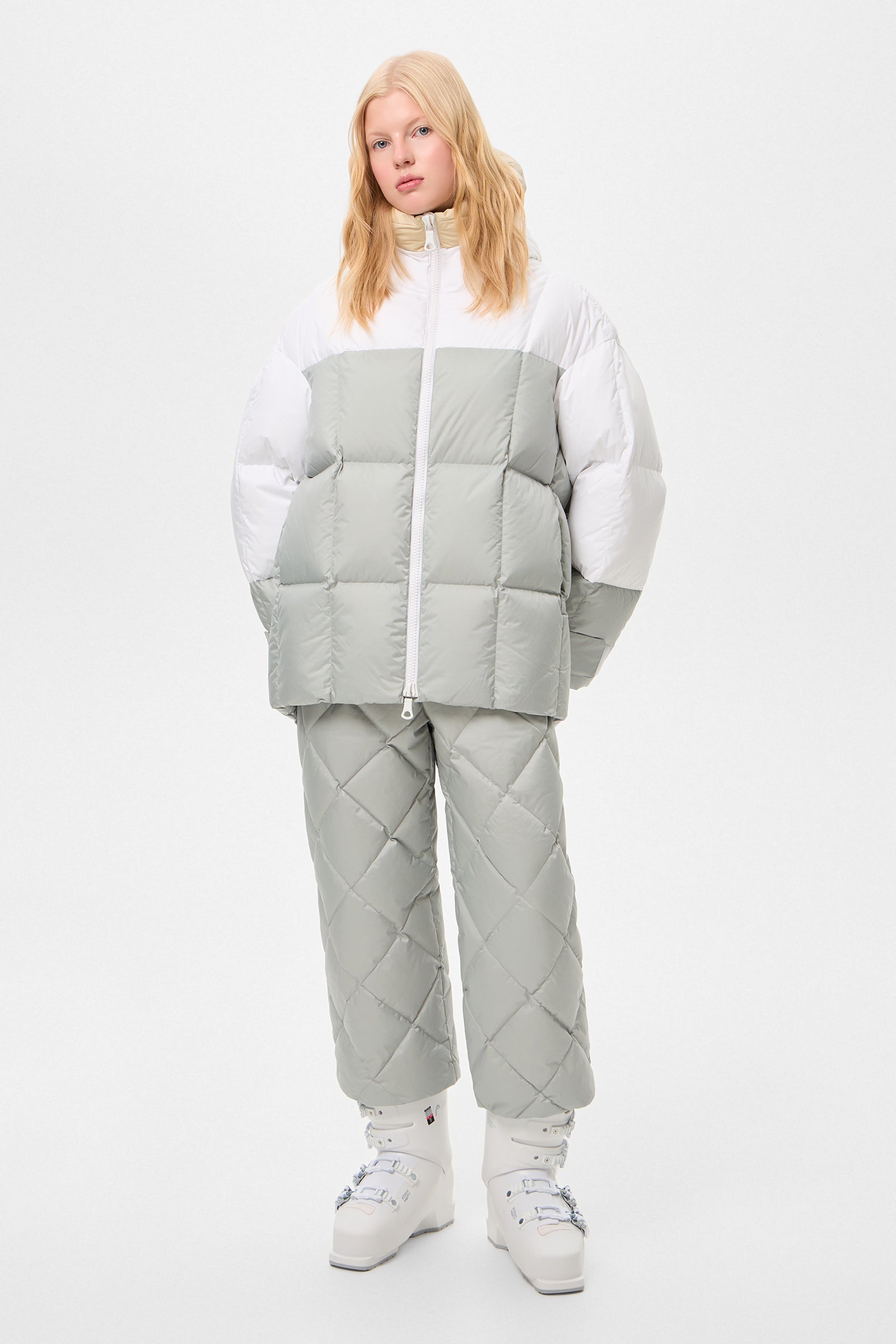 MULTI APRES SKI WENDY LONG TEC BEIGE + WHITE + GREY