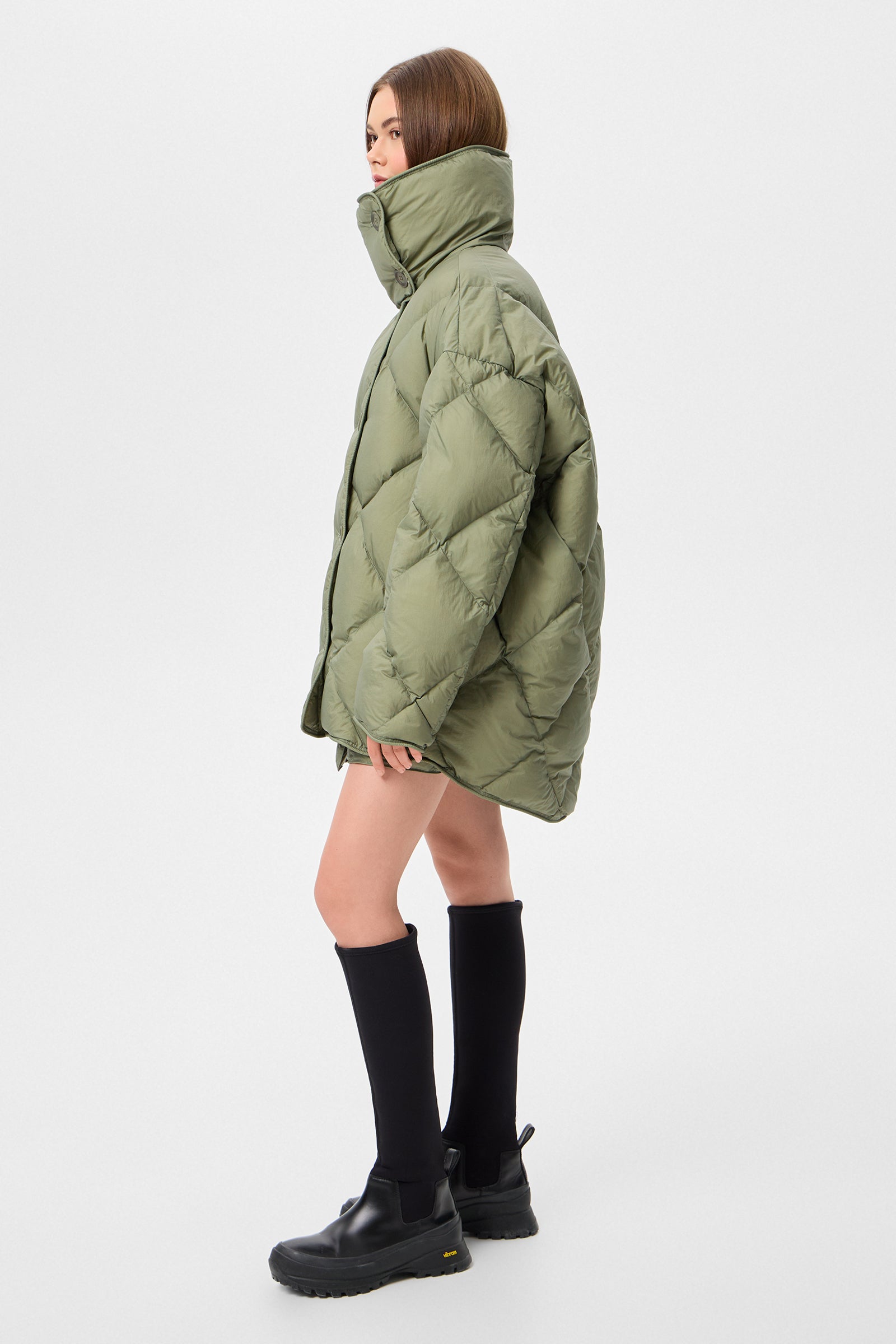 COZY QUEEN MICRO OLIVE GREEN