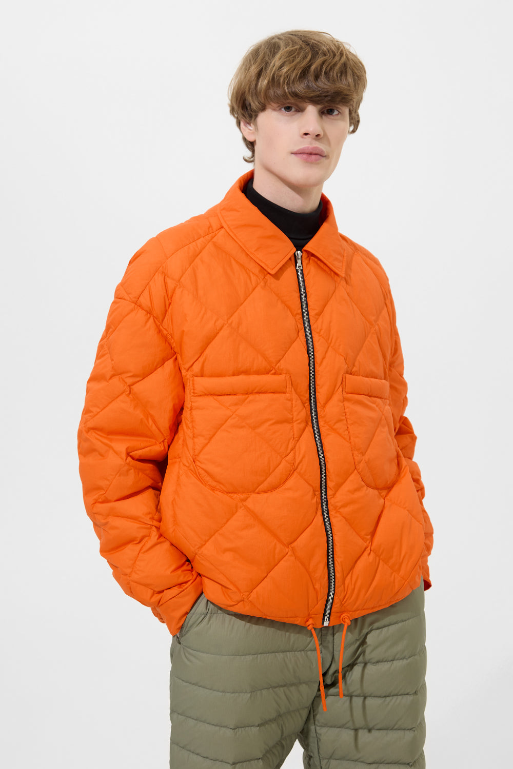 Blaze Jacket Man Micro Orange