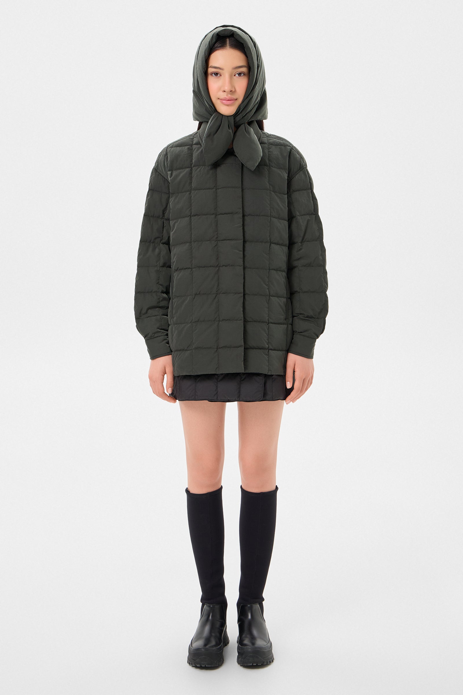 HUSTKA HOOD ENNIO KHAKI