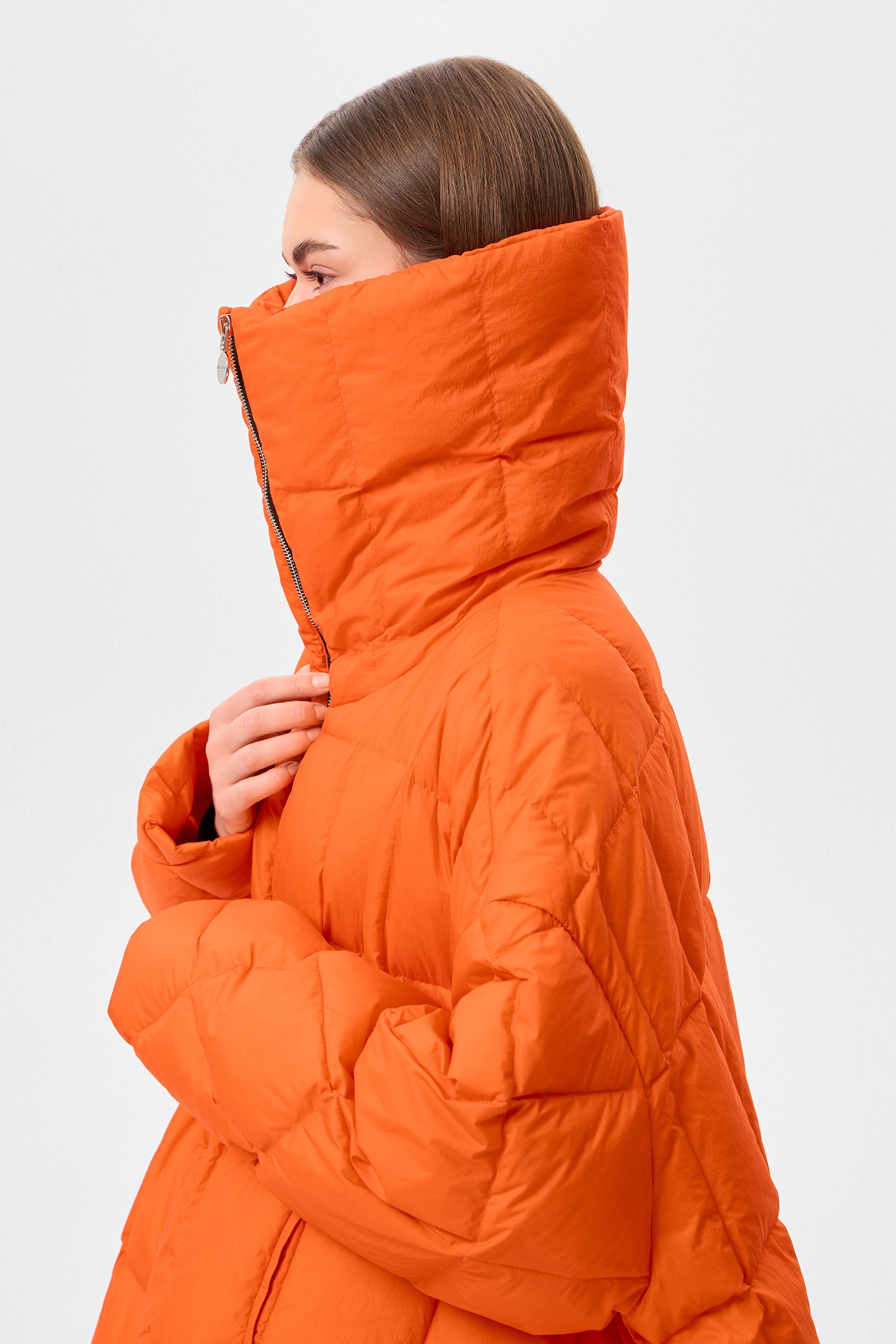 COZY ARCO JACKET MICRO ORANGE
