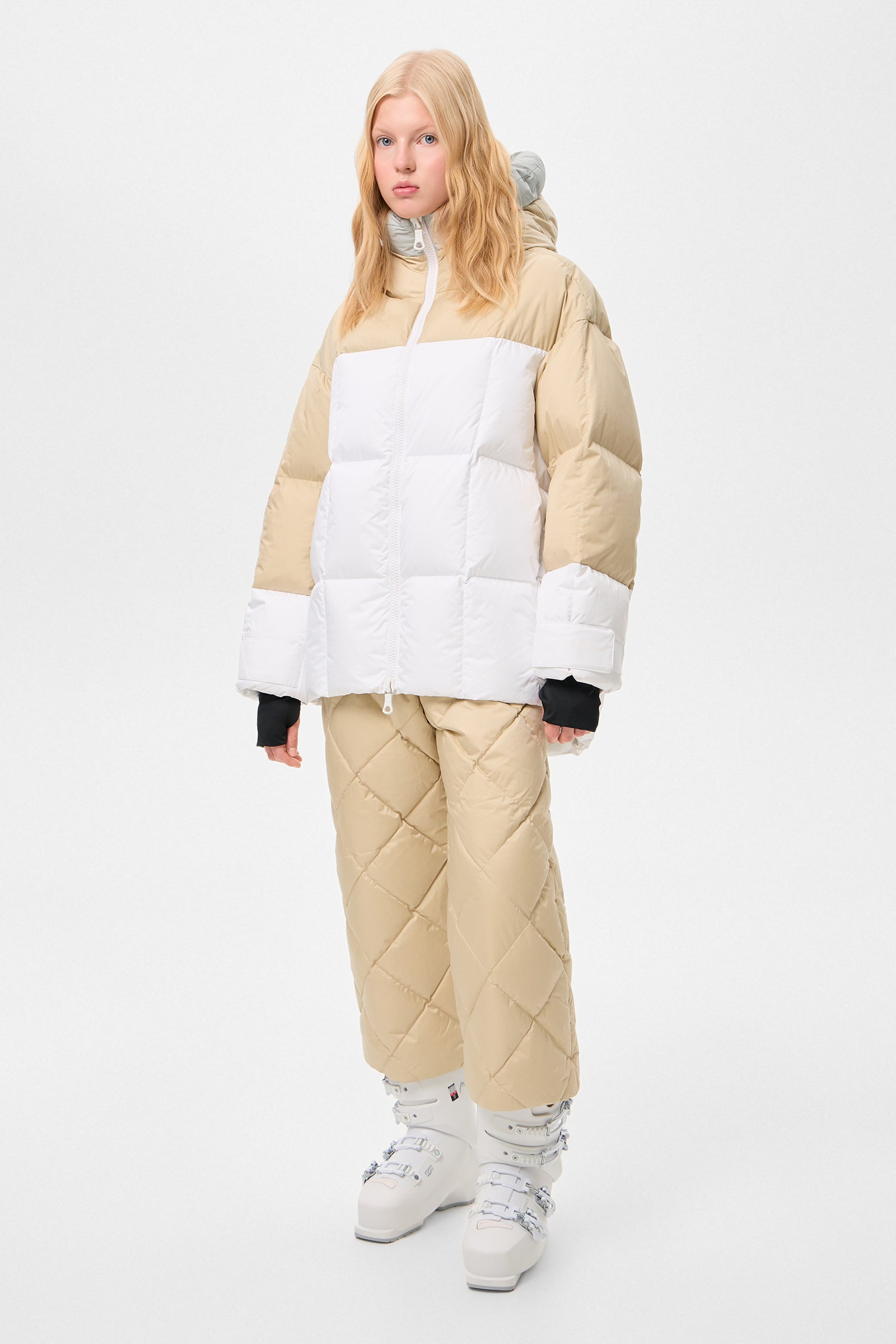 MULTI APRES SKI WENDY LONG TEC GREY + BEIGE + WHITE