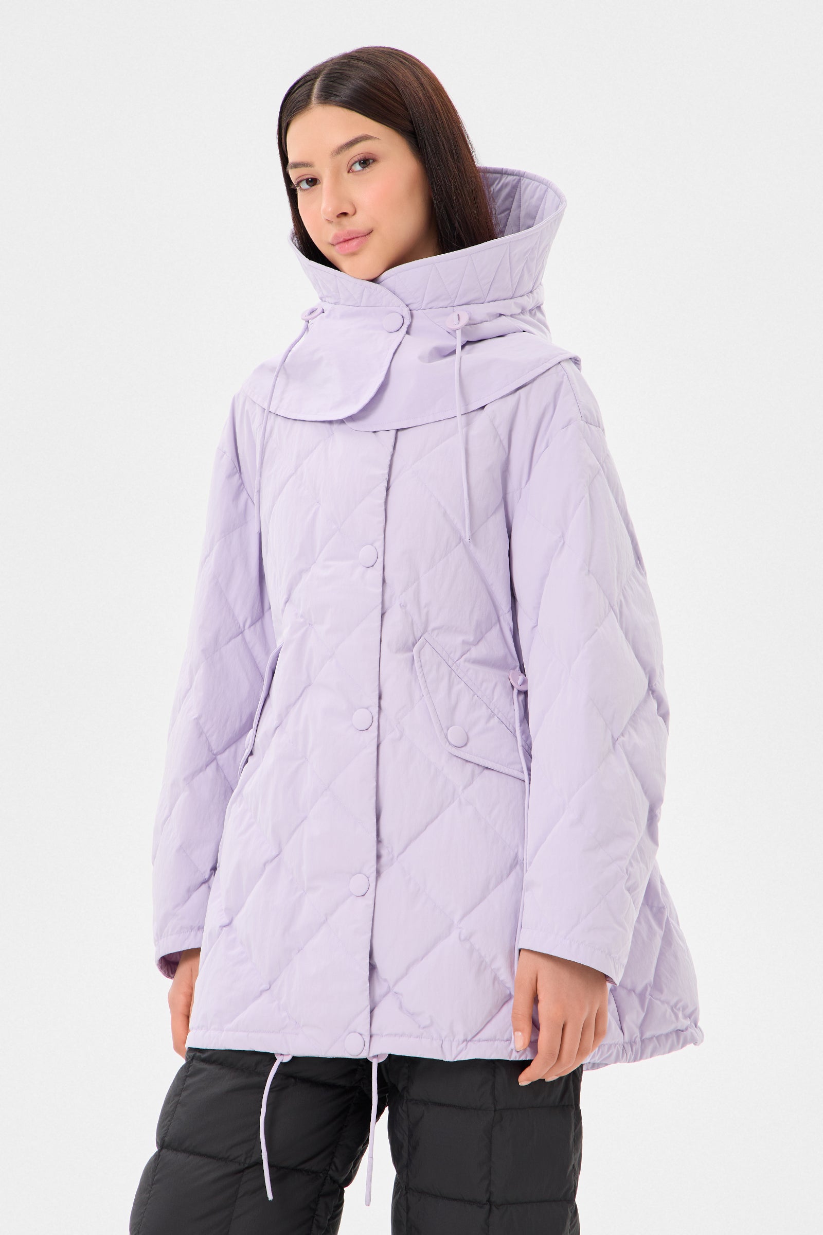 CYCLONE SHORT ENNIO LILAC