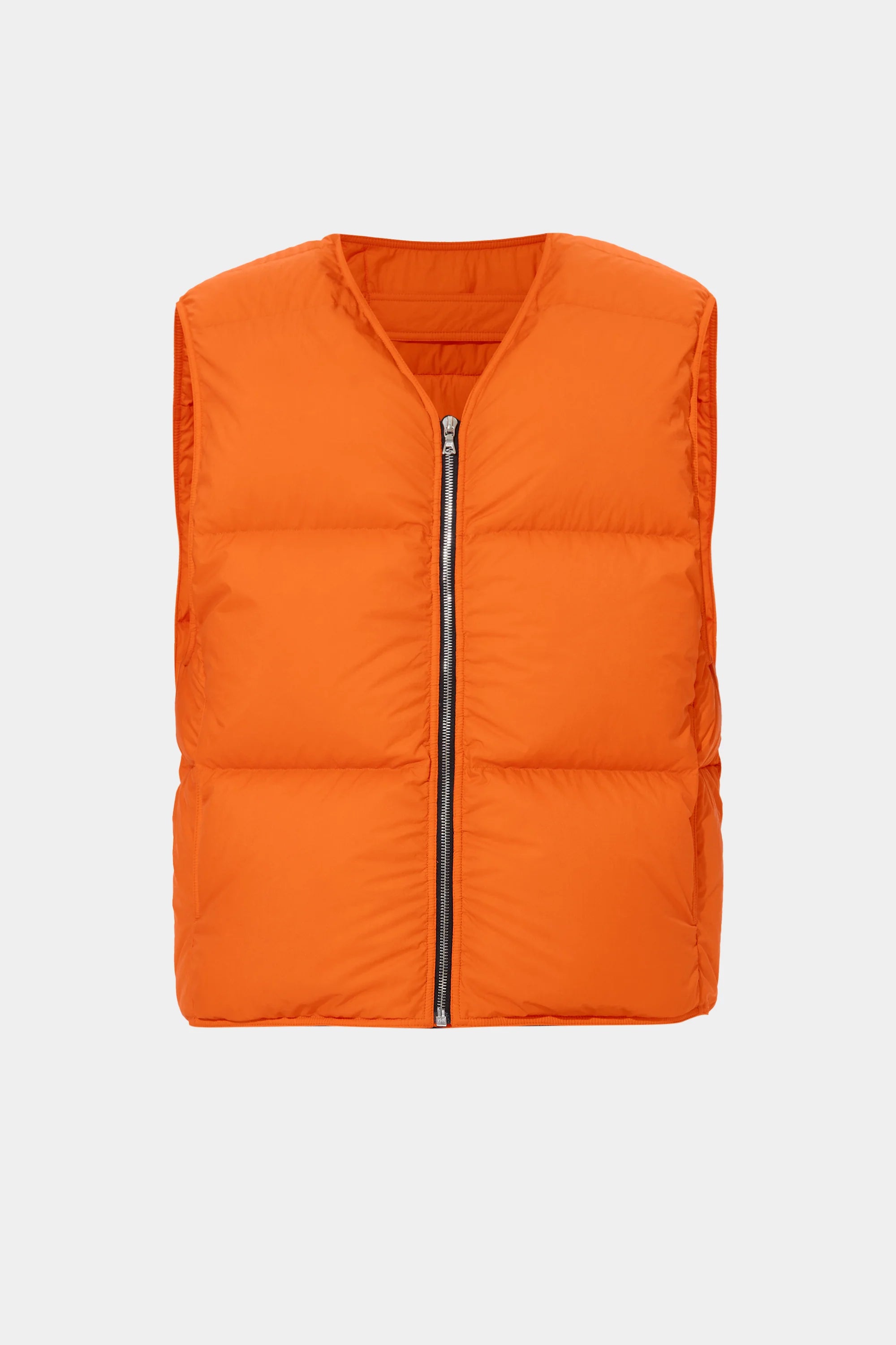 ZIP VEST MAN MICRO ORANGE