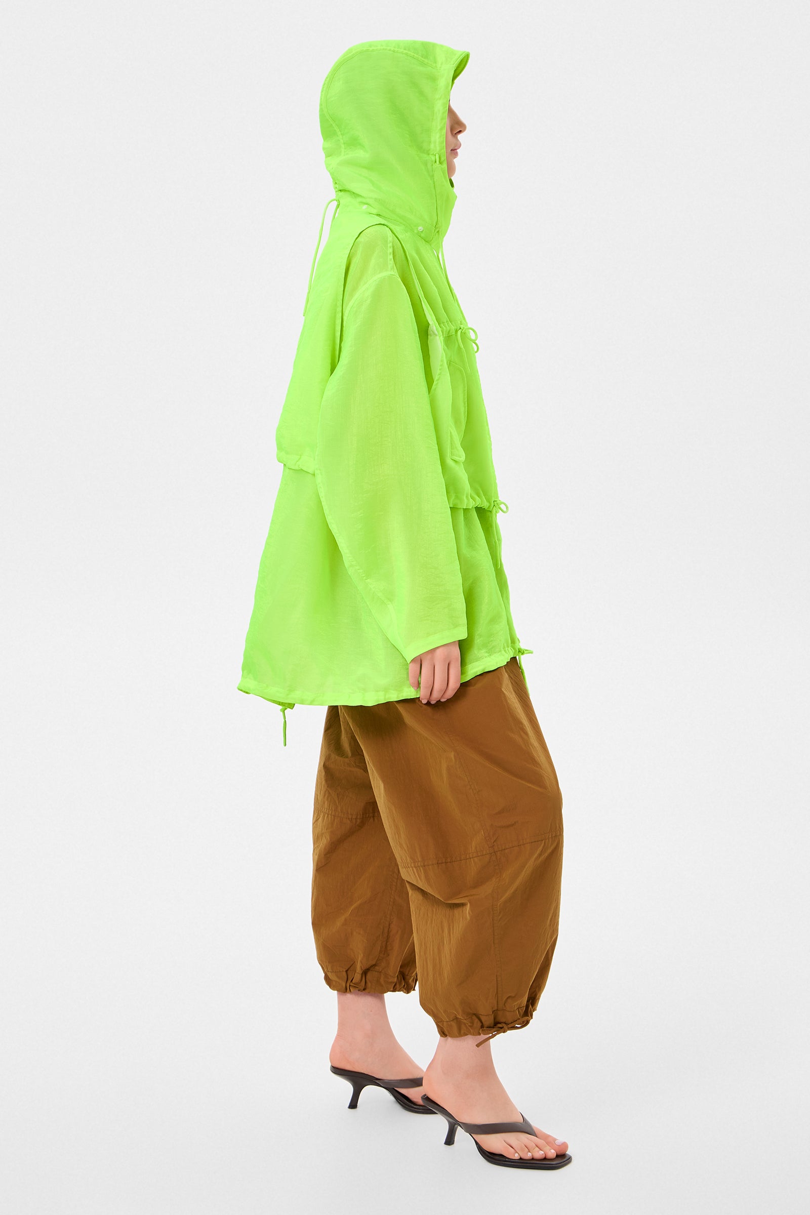 Light Ember Coat Neon Yellow