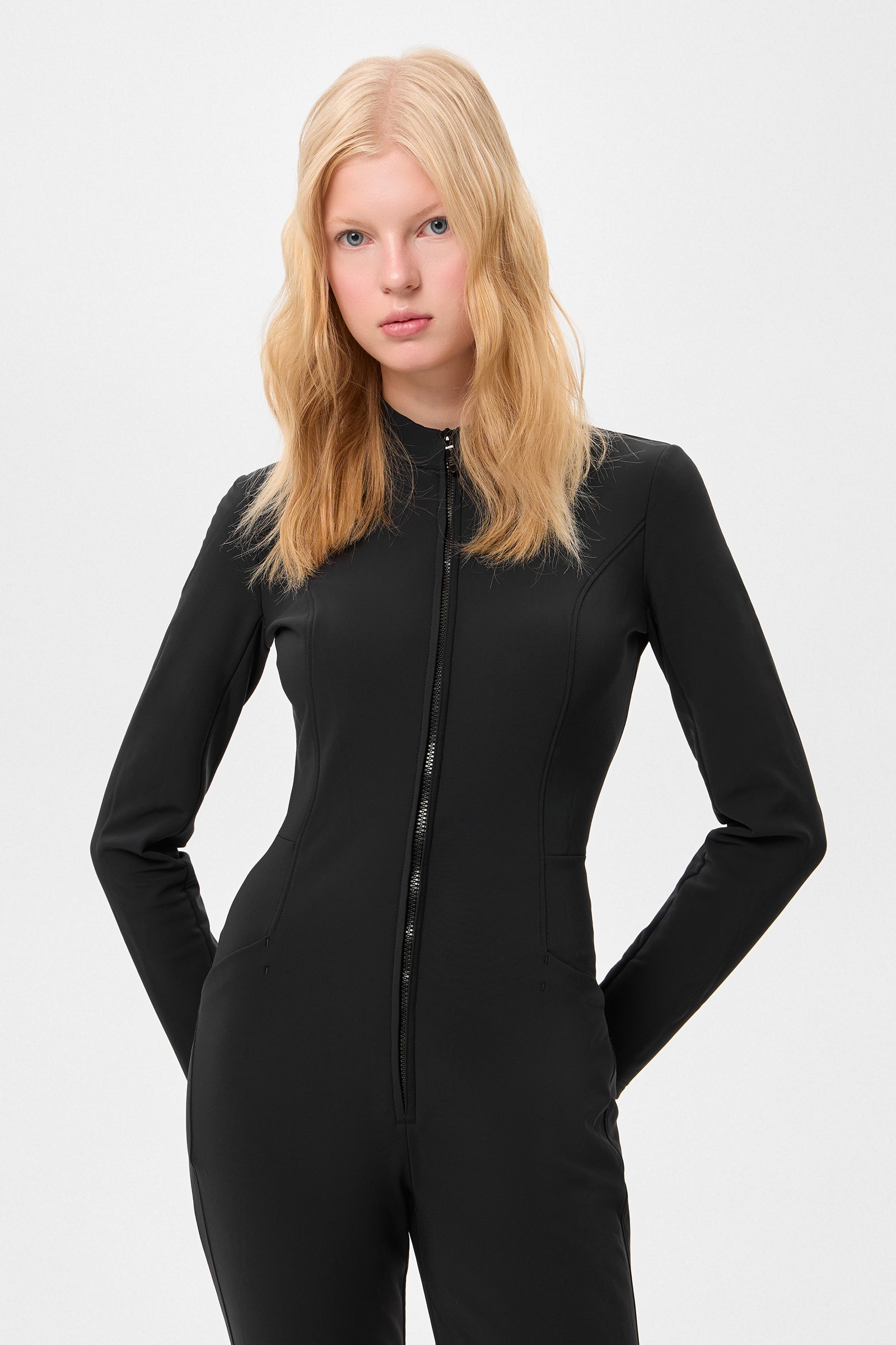 SKI PONCHO SHELL BLACK
