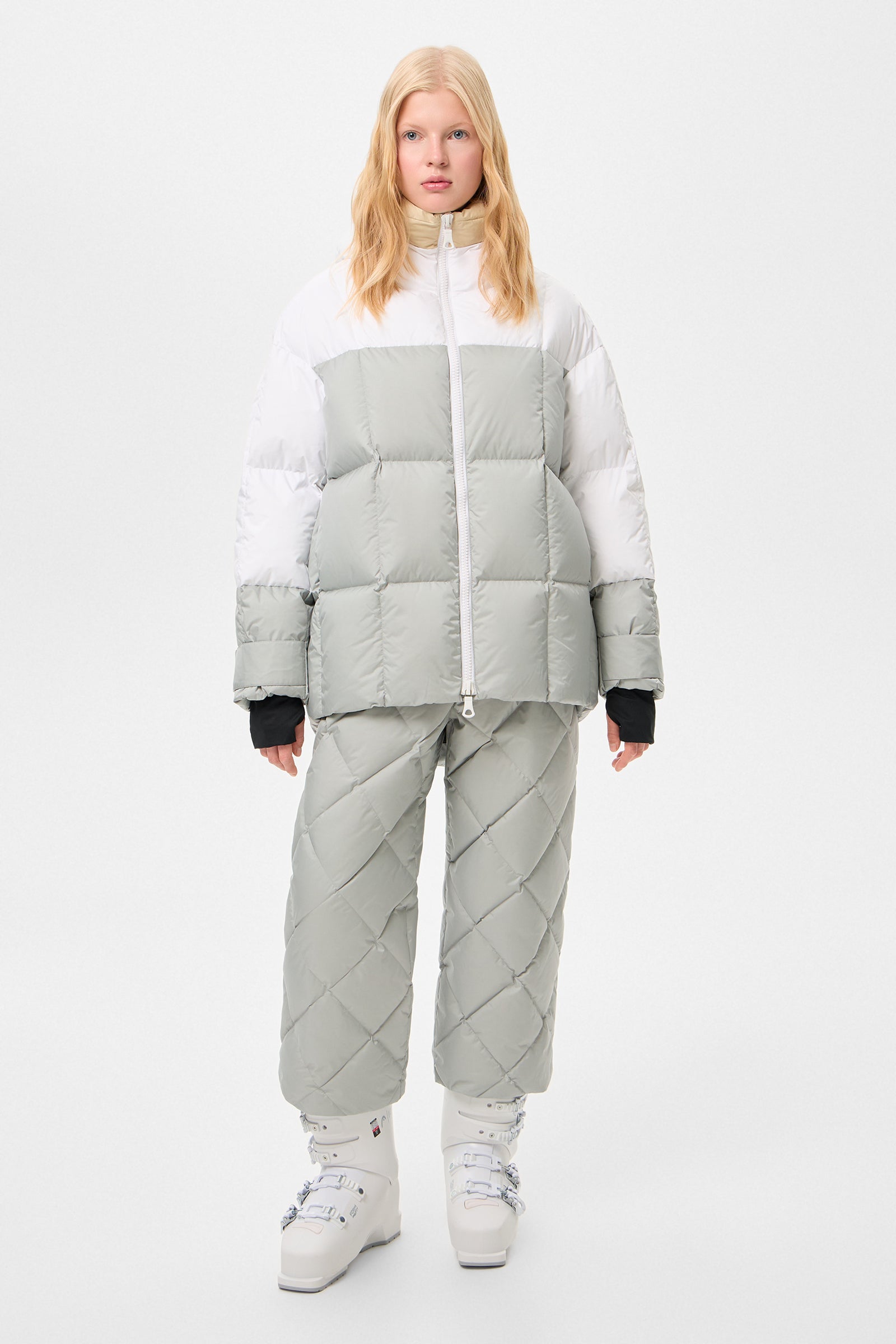 MULTI APRES SKI WENDY LONG TEC BEIGE + WHITE + GREY